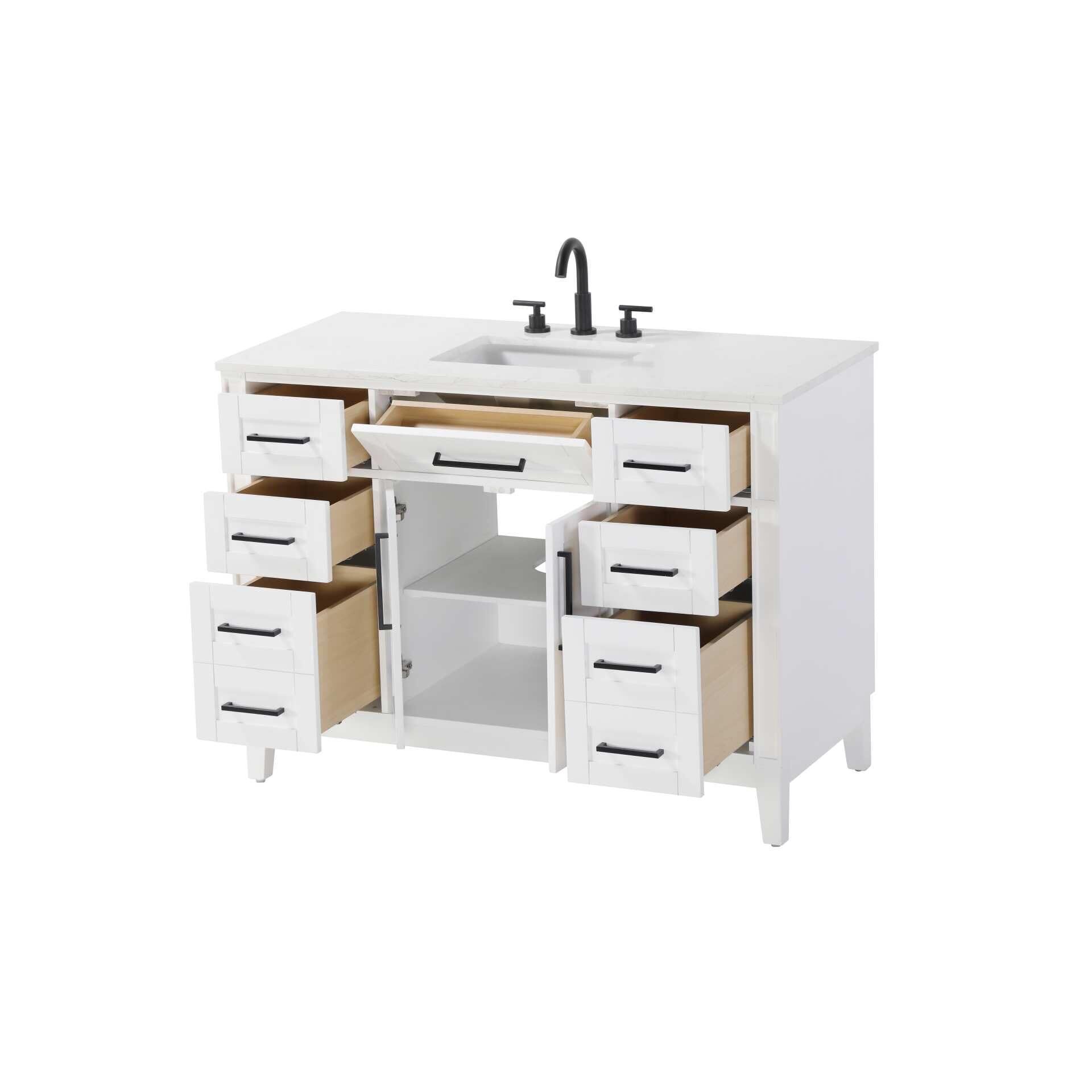 Shown in White finish