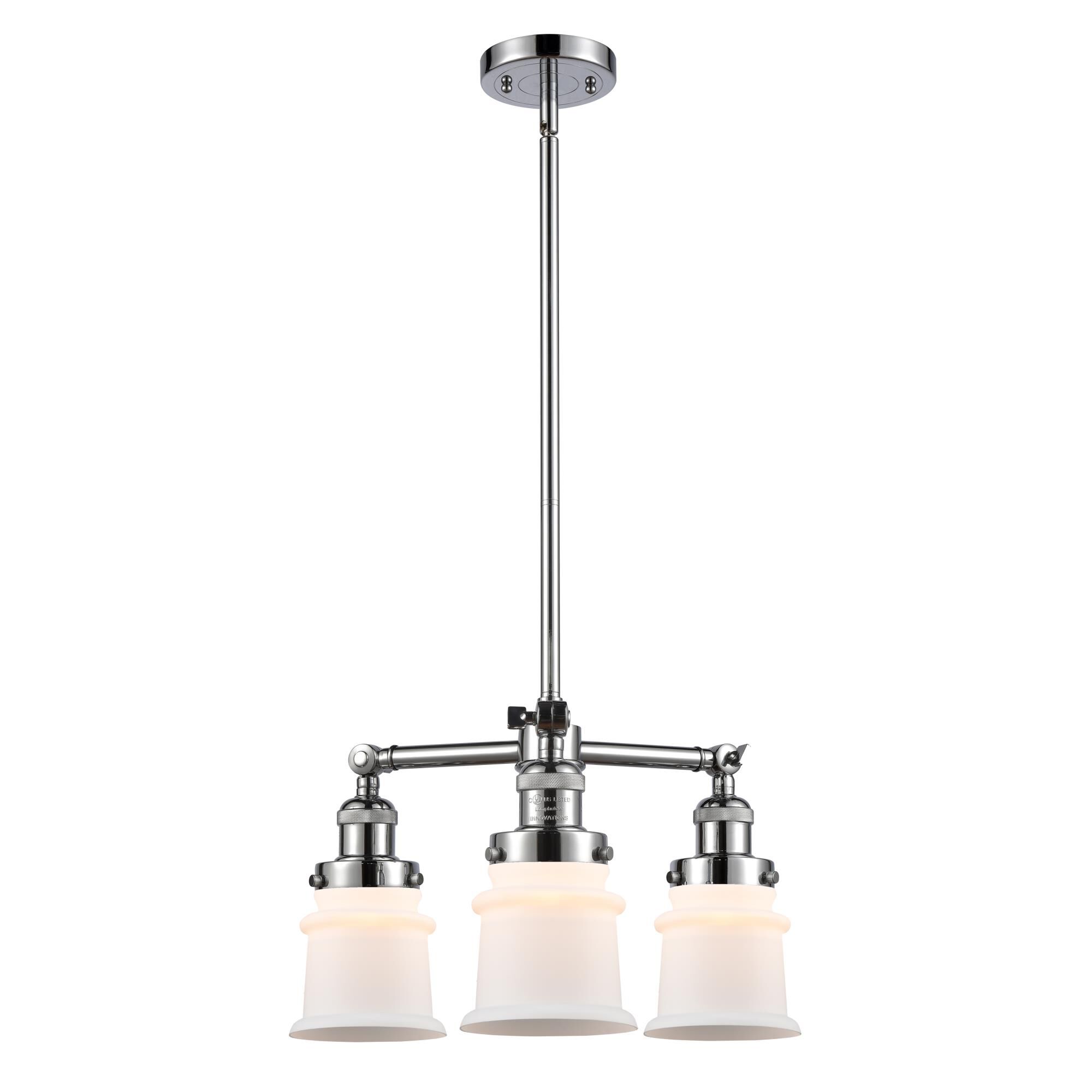 Bruno Marashlian Canton 18 Inch 3 Light Mini Chandelier by Innovations Lighting