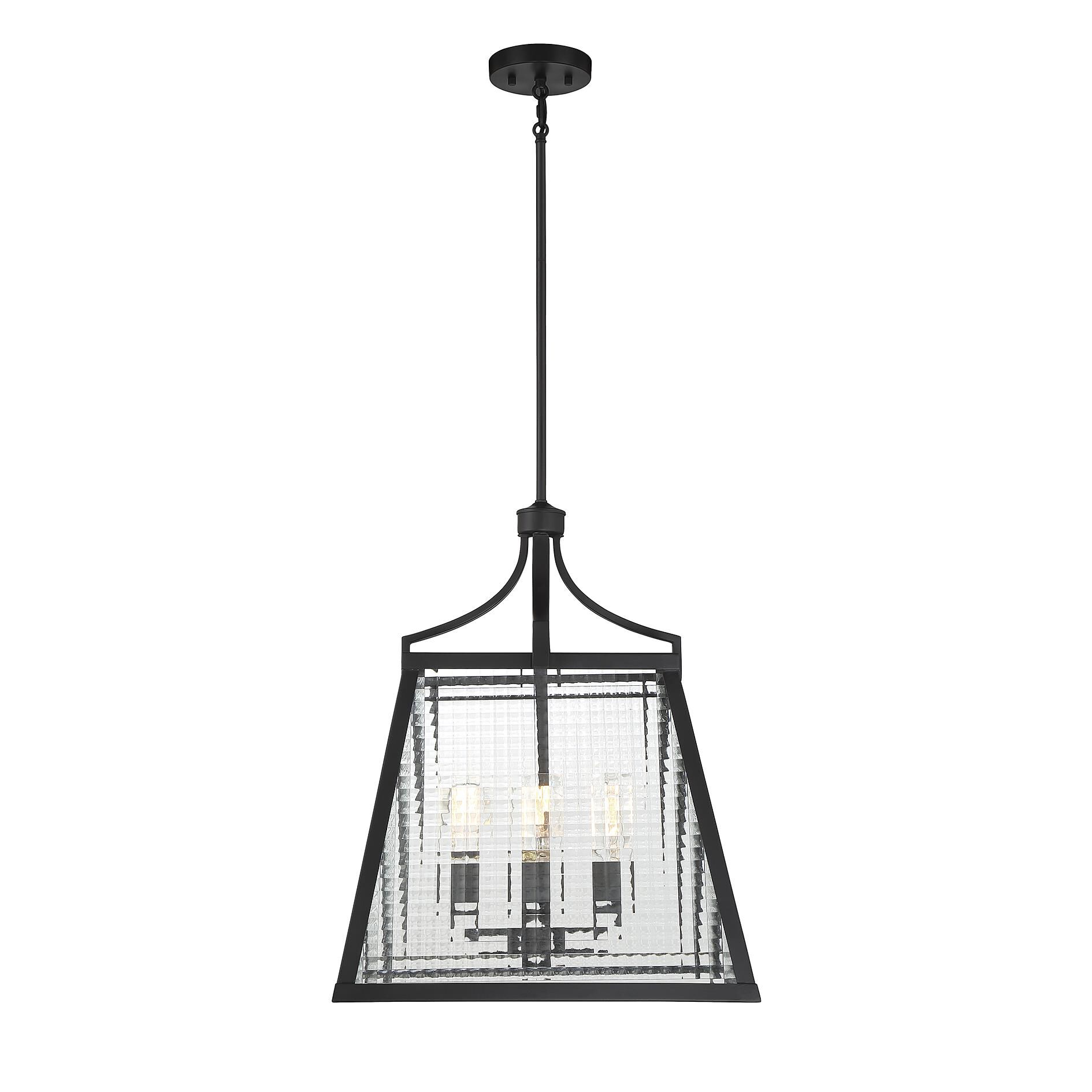 Lighting One Elias 18 Inch Large Pendant by Savoy House - Clearance