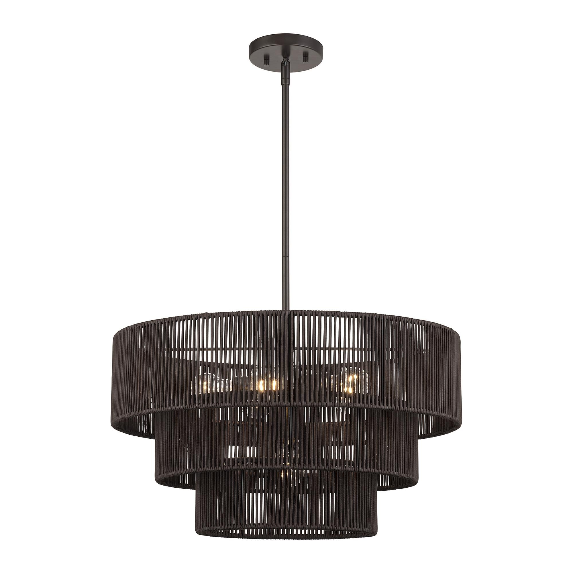 Acordia 23 Inch Large Pendant by Livex Lighting