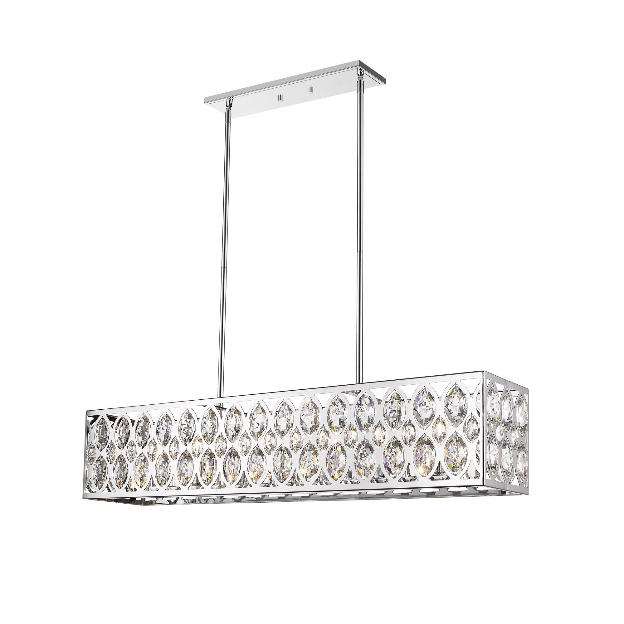 Dealey 43 Inch 7 Light Linear Suspension Light by Z-Lite