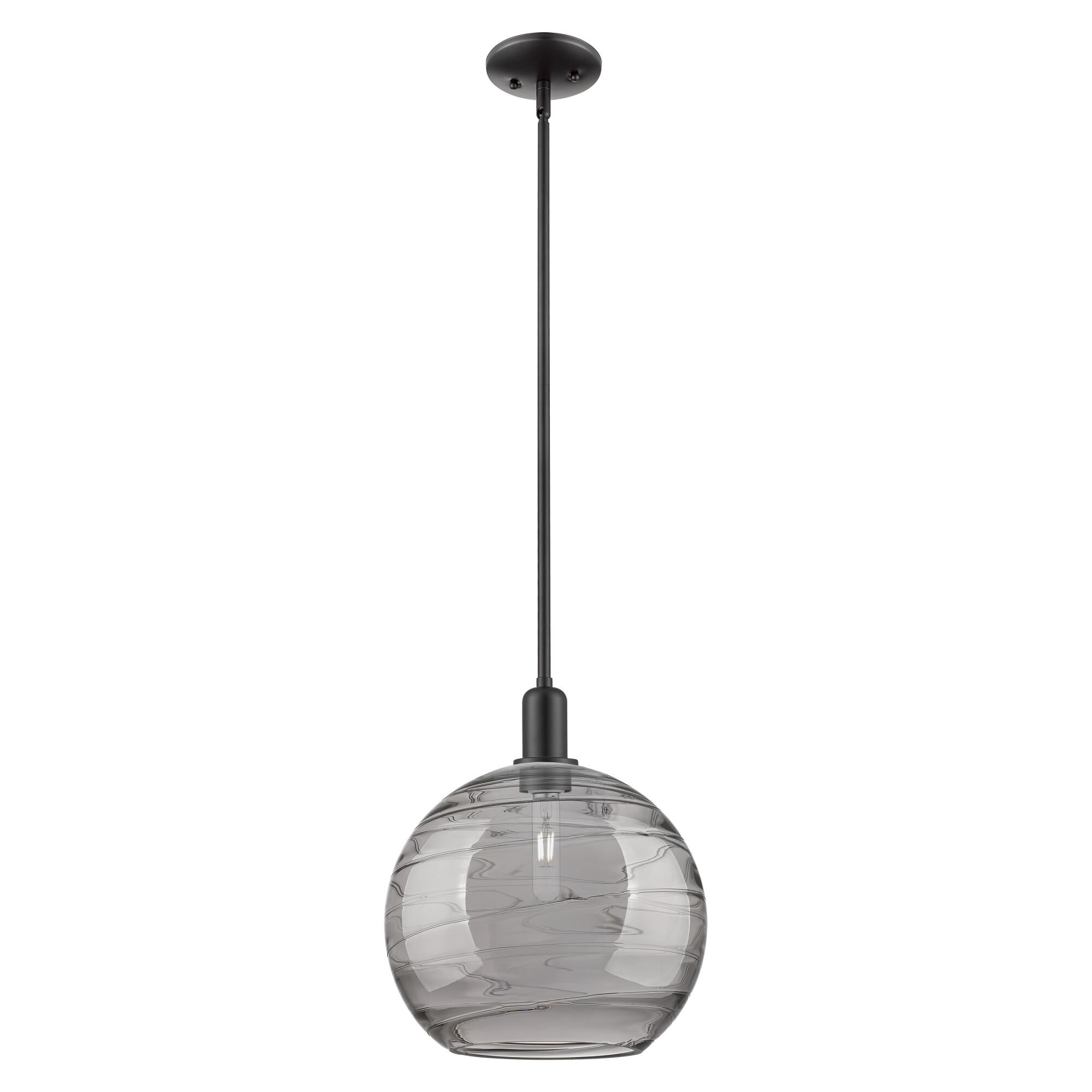 Bruno Marashlian Athens Deco Swirl 12 Inch Mini Pendant by Innovations Lighting