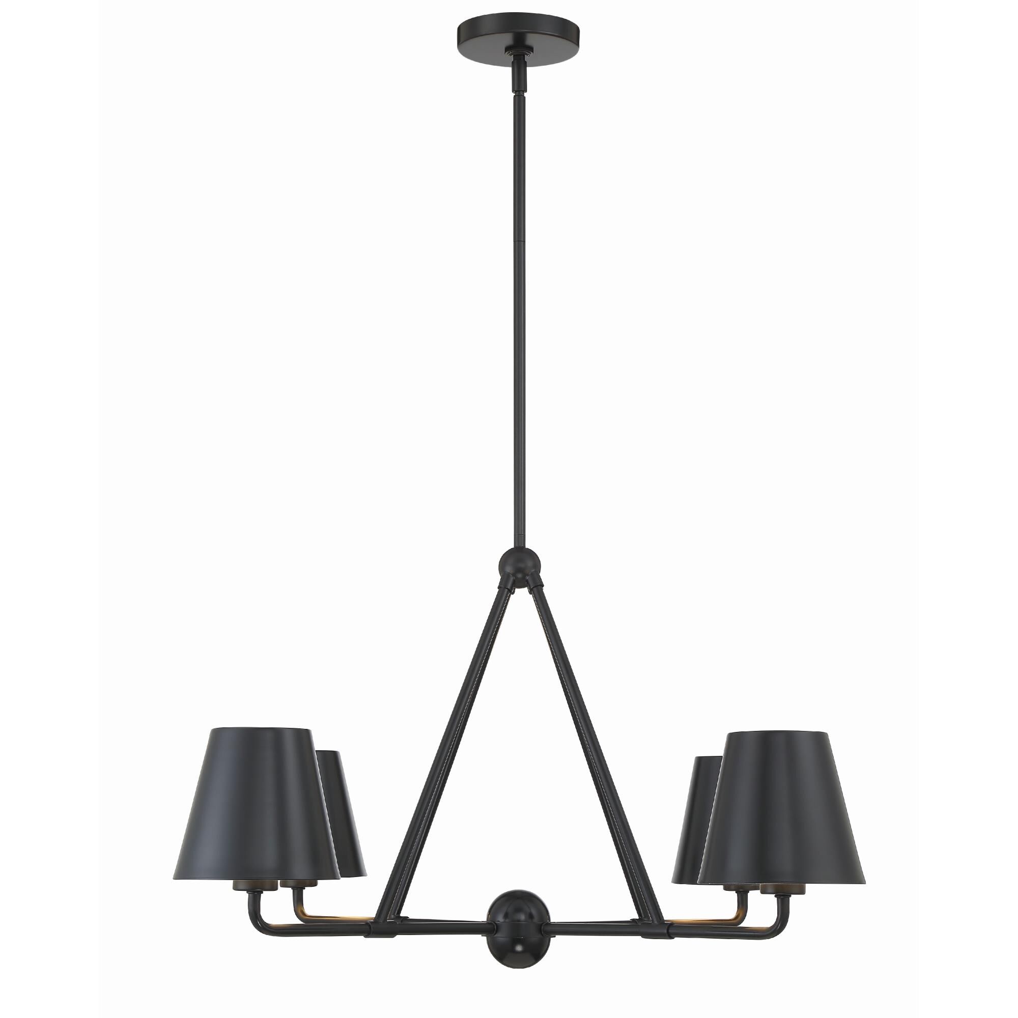 Xavier 31 Inch 4 Light Chandelier by Crystorama