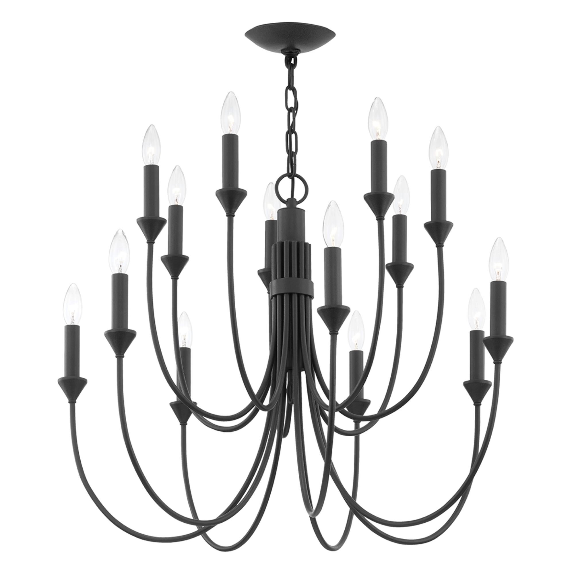 Cate 30 Inch Chandelier by Troy Lighting