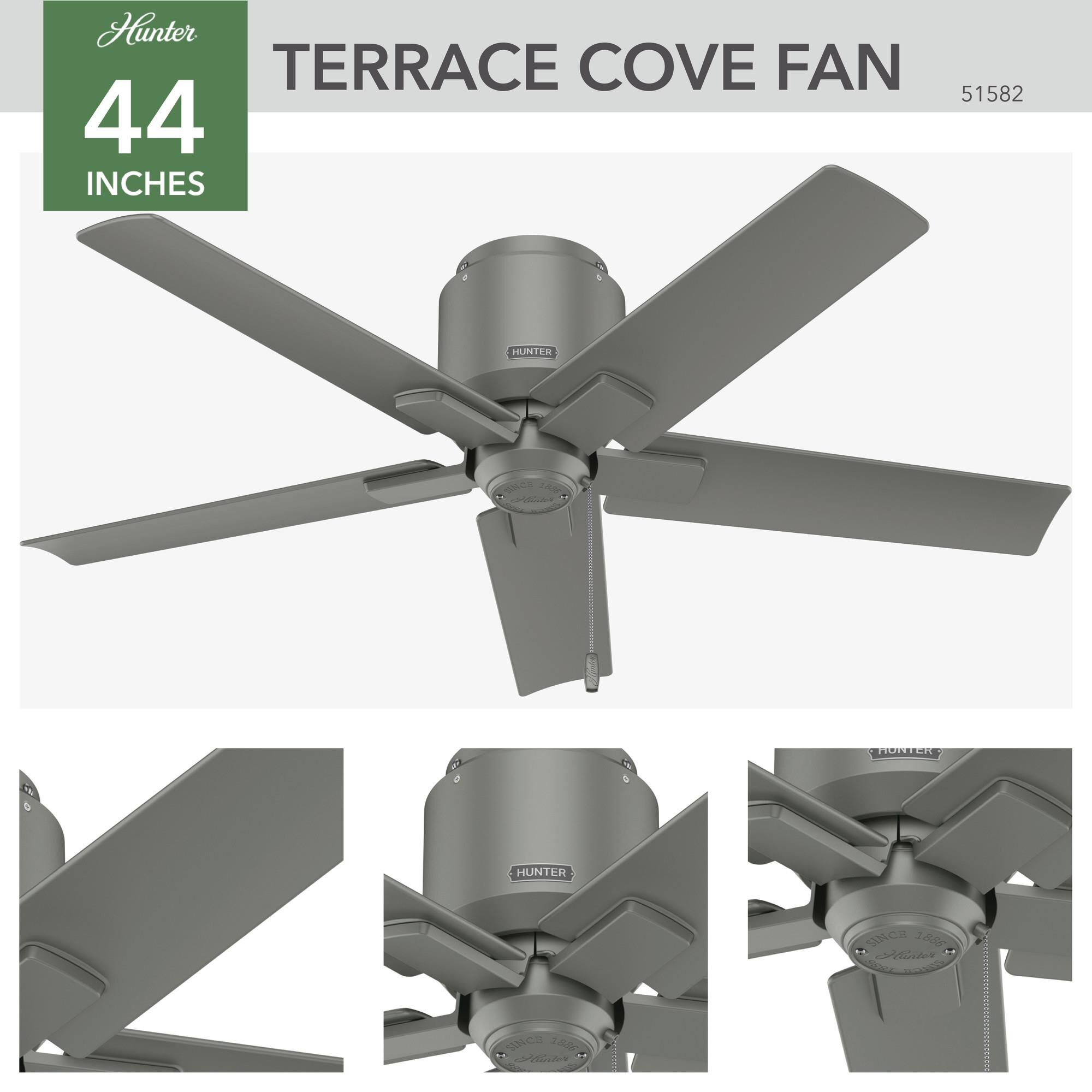 Terrace Cove 44 Inch Ceiling Fan by Hunter Fan