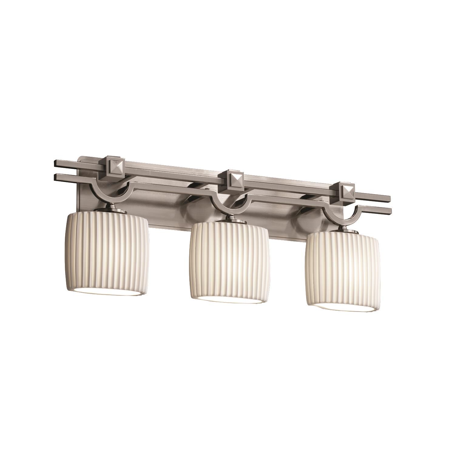 Limoges 29 Inch 3 Light Bath Vanity Light by Justice Design Group