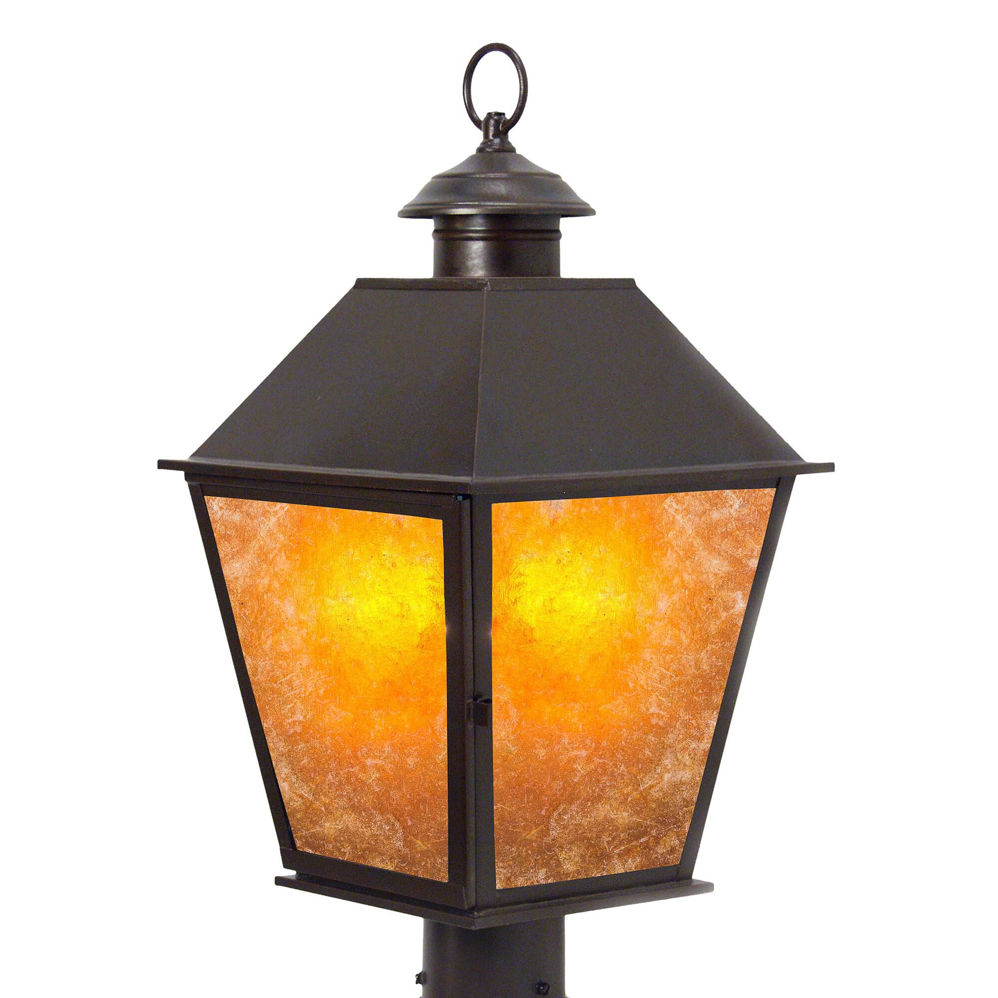 Turin 22 Inch Tall 3 Light Outdoor Post Lamp by Meyda Lighting