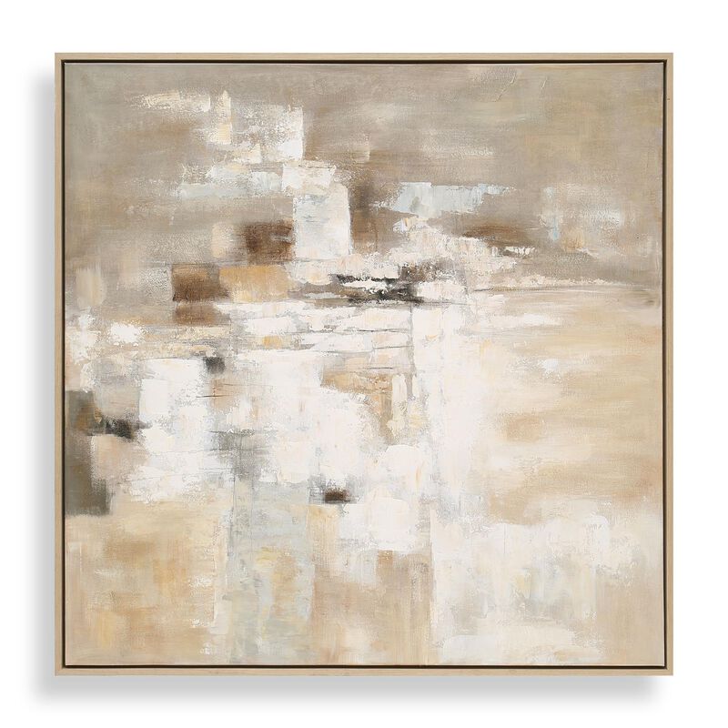 Uttermost Time To Time Hand Painted Abstract Art Painting by Uttermost