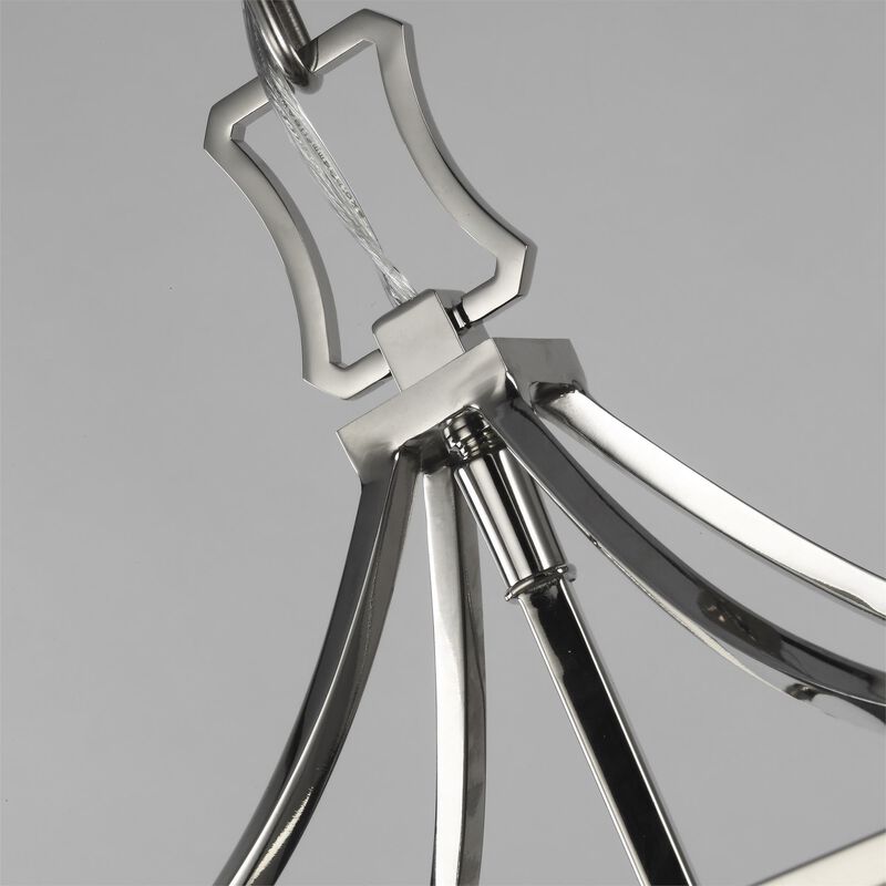 Chapman & Myers Southold 13 Inch 3 Light Mini Chandelier by Visual Comfort Studio Collection