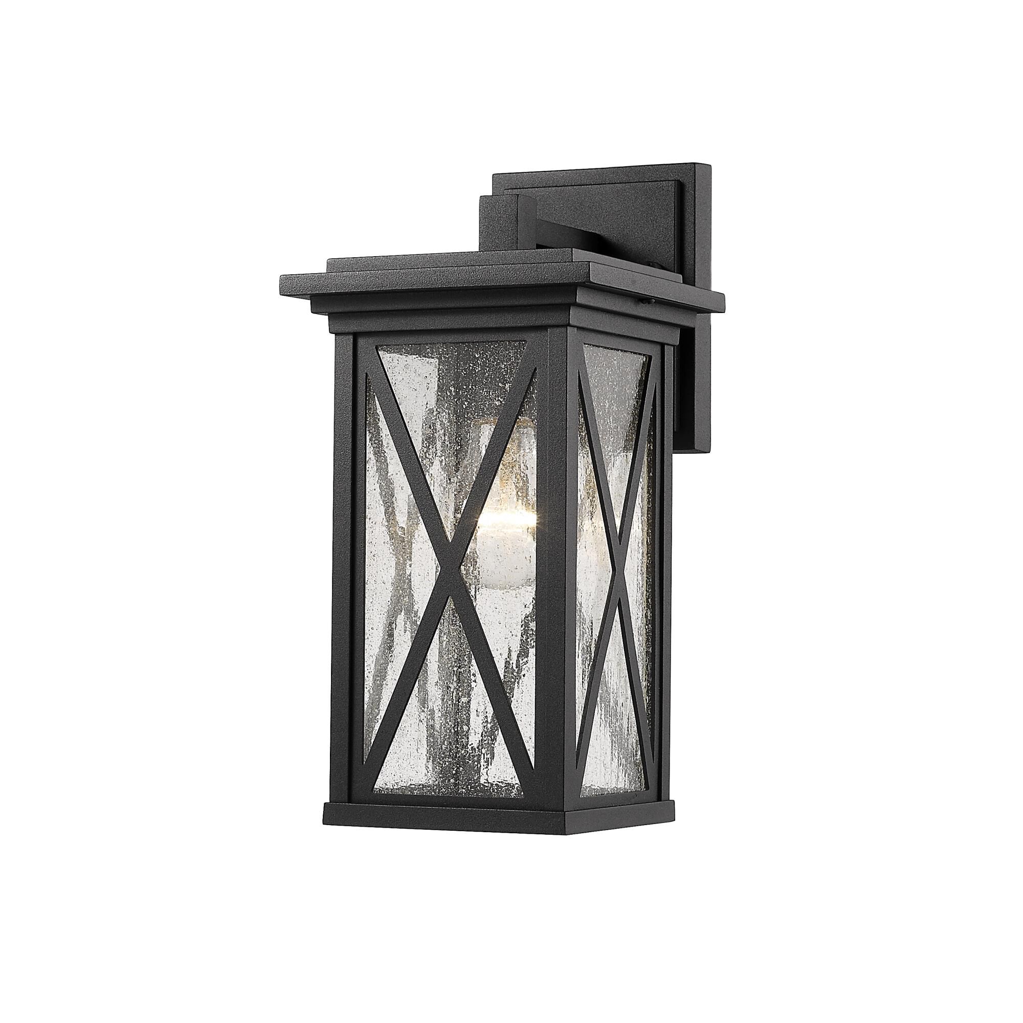 Z-Lite Brookside 12 Inch Tall Outdoor Wall Light