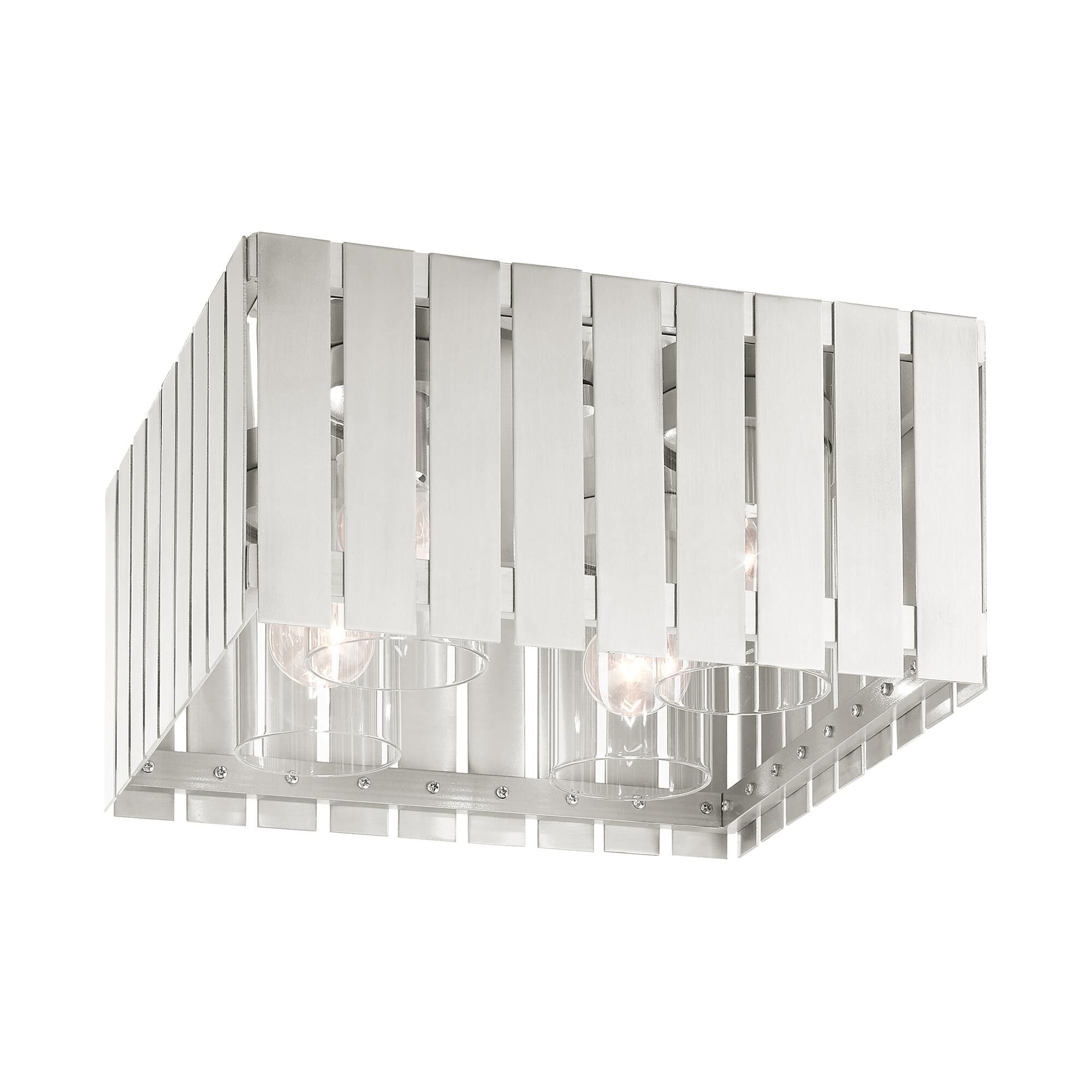 Greenwich 13 Inch 4 Light Outdoor Flush Mount by Livex Lighting