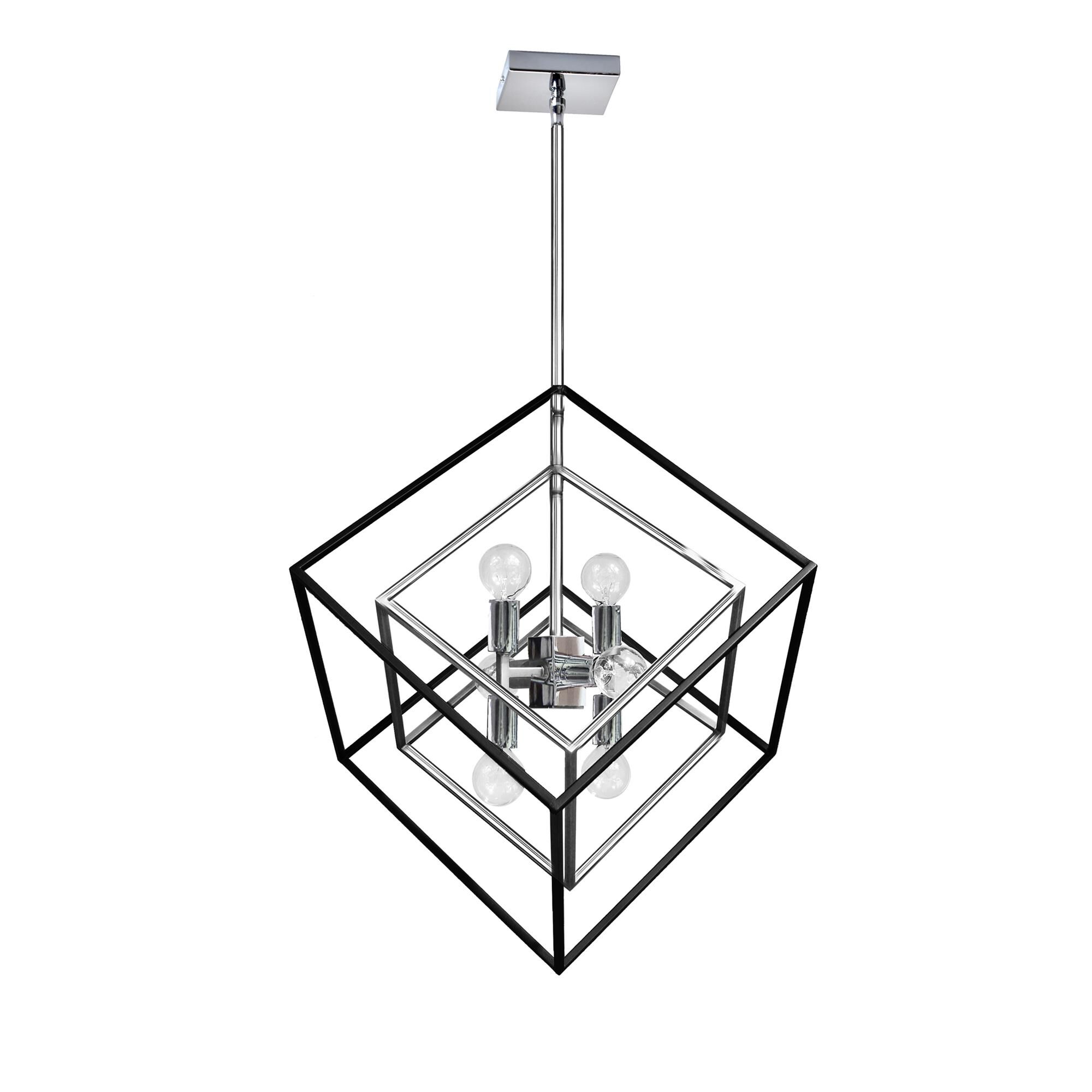 Kappa 22 Inch 6 Light LED Mini Chandelier by Dainolite - Clearance