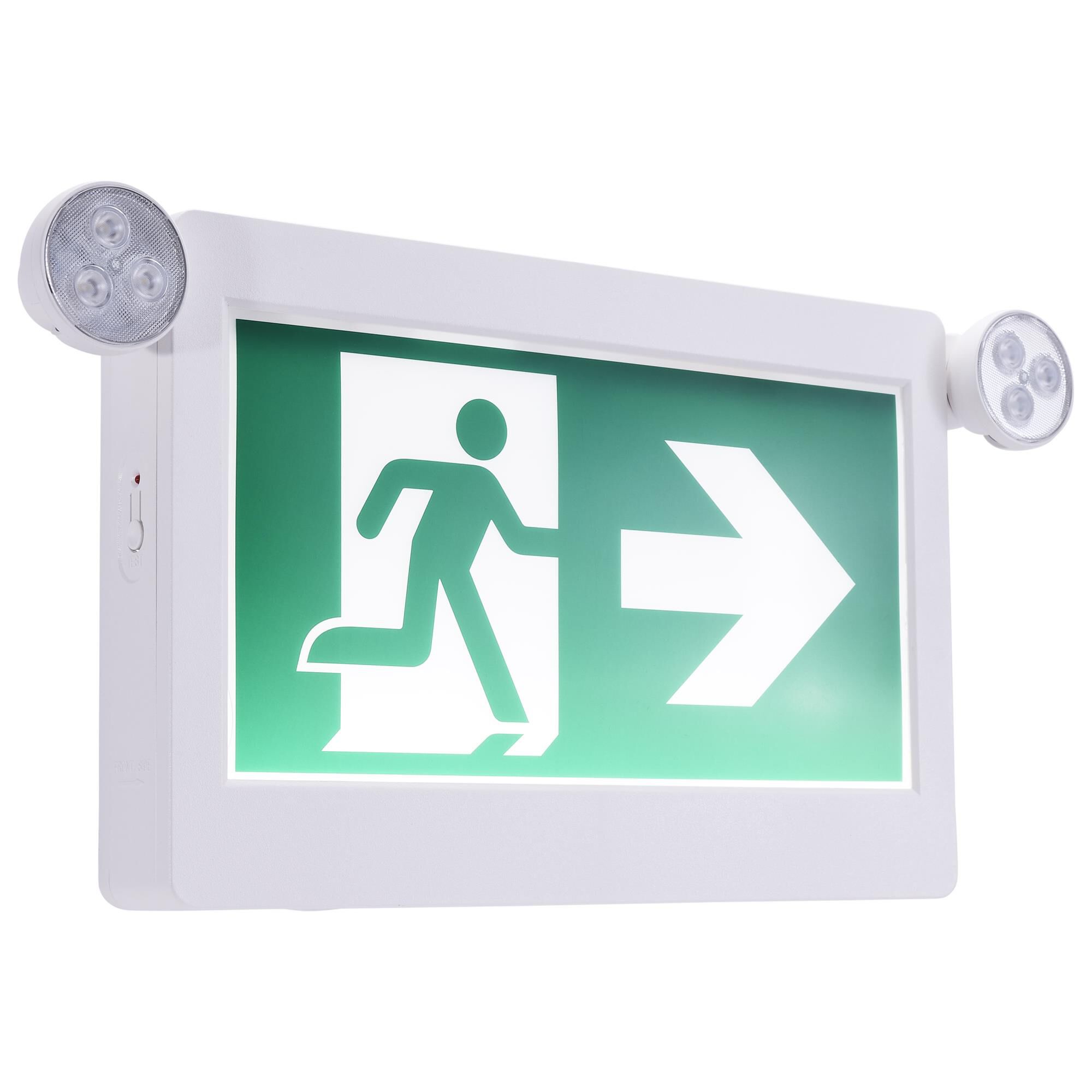 15 Inch Commercial Emergency & Exit Sign Light by Satco