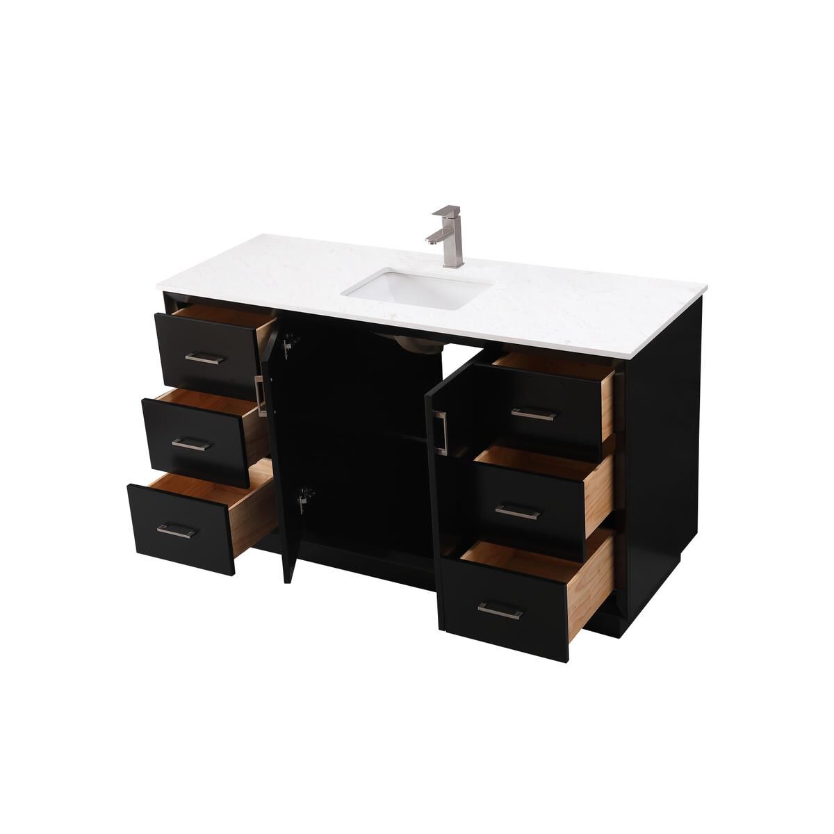 Hayes 60 Inch Bath Vanity by Elegant Decor