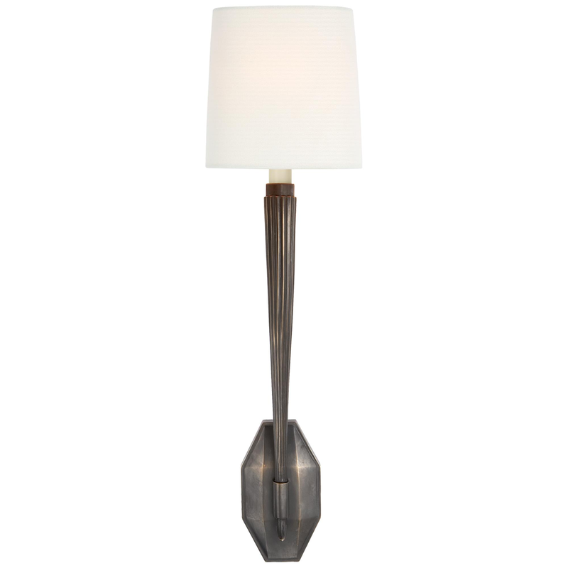 Visual Comfort Signature Collection Chapman & Myers Ruhlmann 22 Inch Wall Sconce