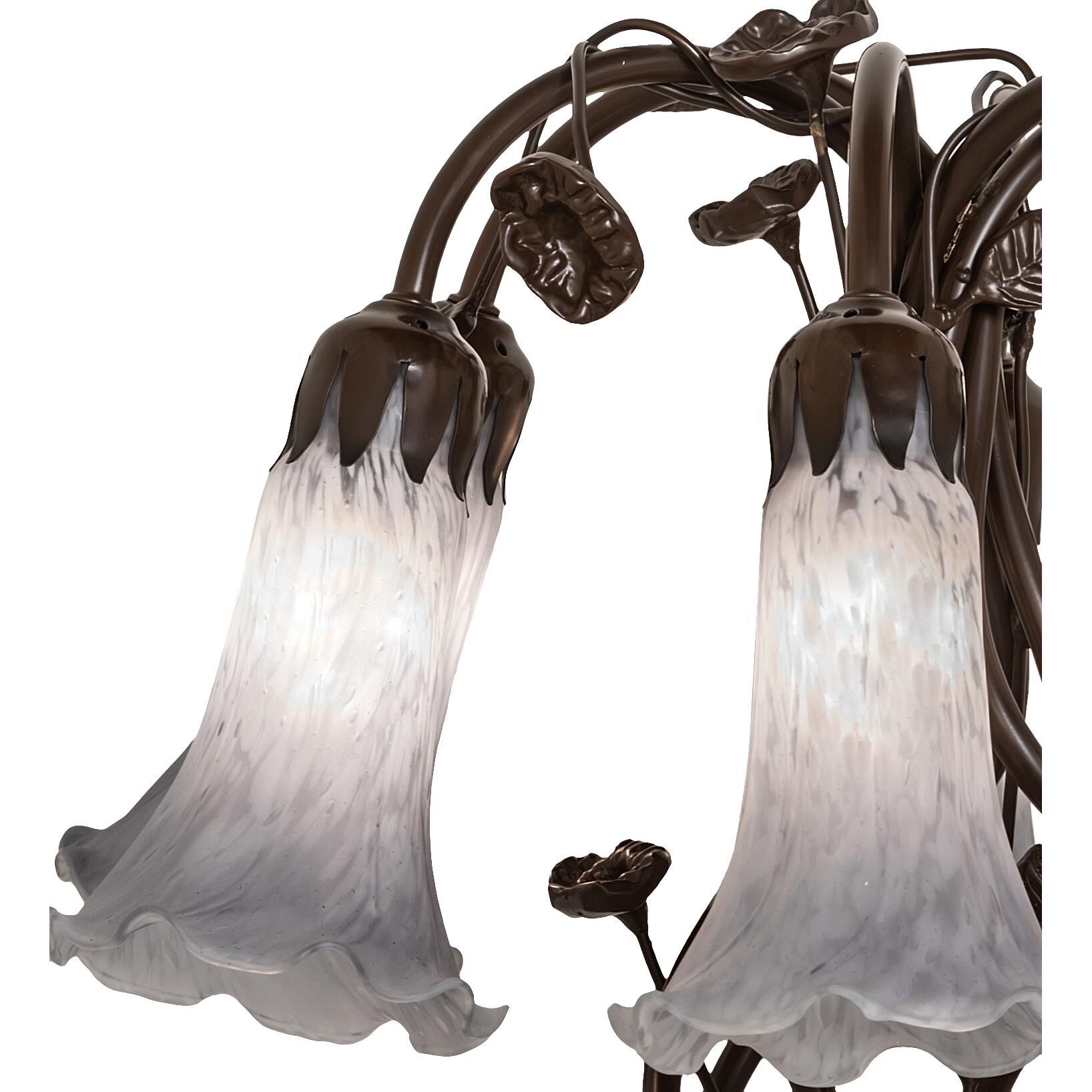 Shown in Mahogany Bronze finish and Amber /Acrylic glass