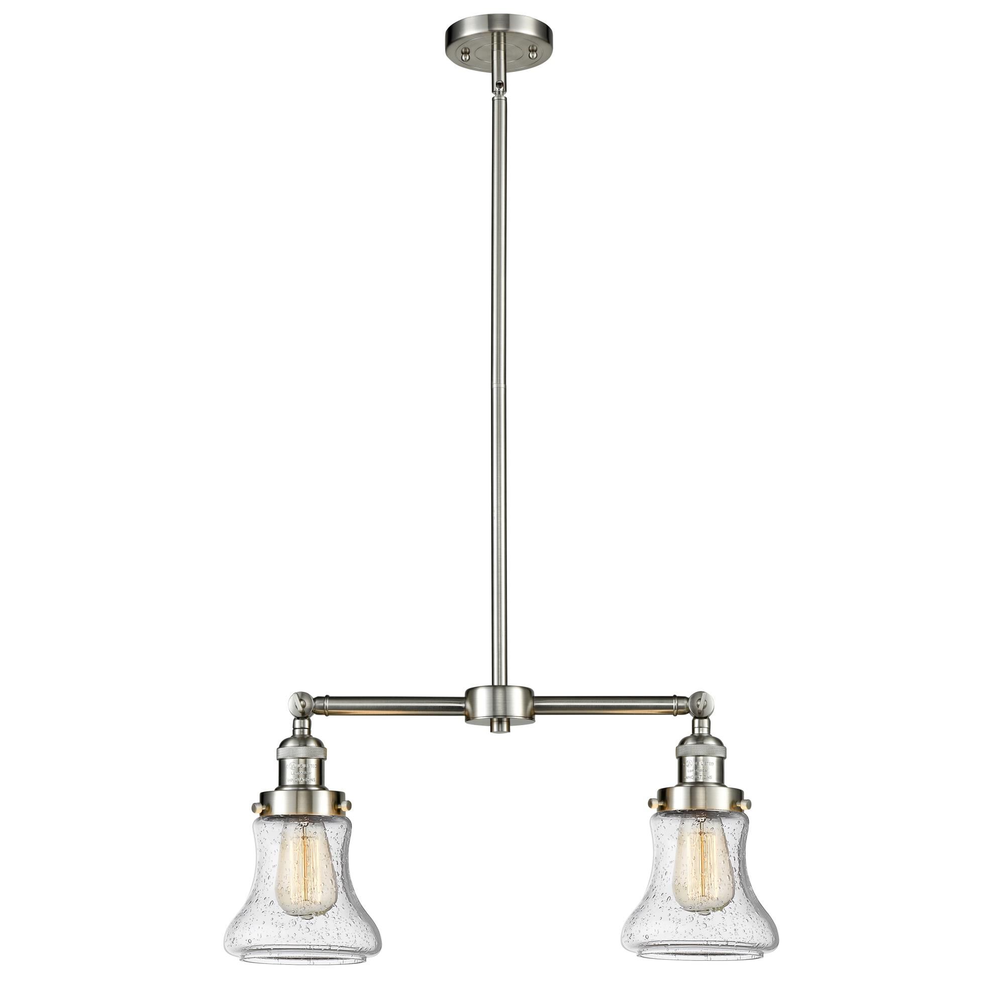 Bruno Marashlian Bellmont 21 Inch 2 Light Mini Chandelier by Innovations Lighting