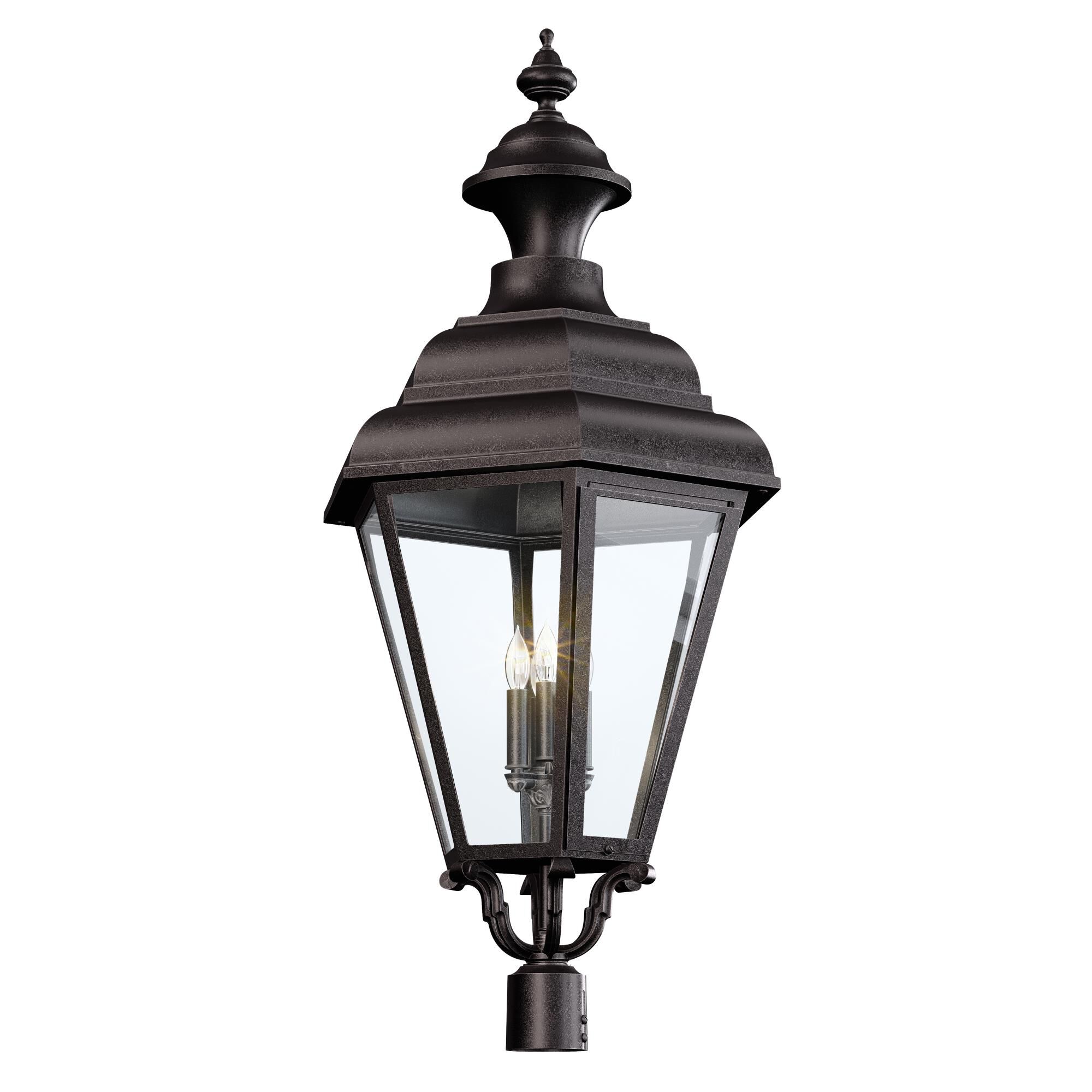 Jamestown 44 Inch Tall 4 Light Outdoor Post Lamp by Hanover Lantern