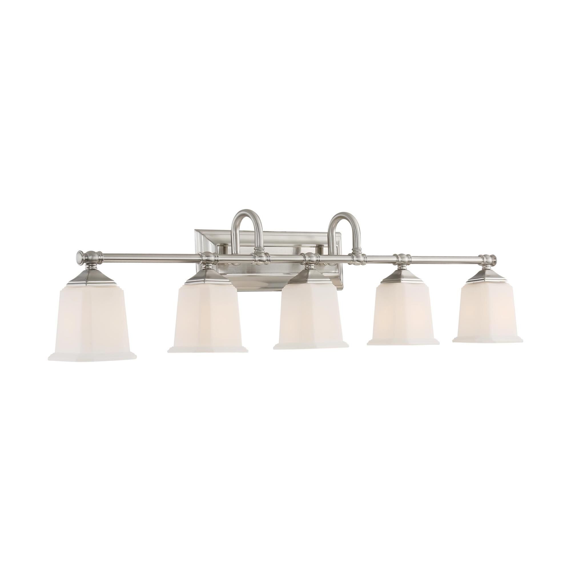 Nicholas 41 Inch 5 Light Bath Vanity Light by Quoizel