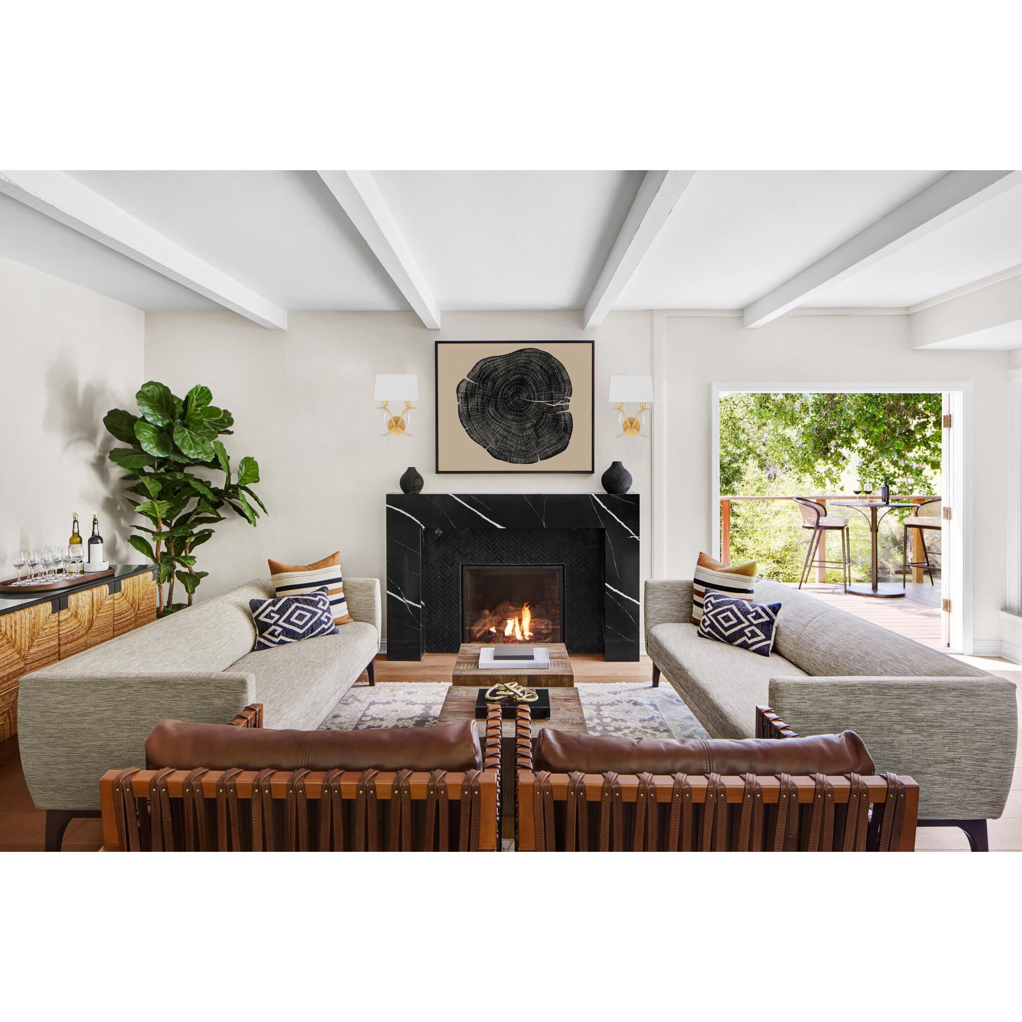 Rollins 14 Inch Wall Sconce by Crystorama