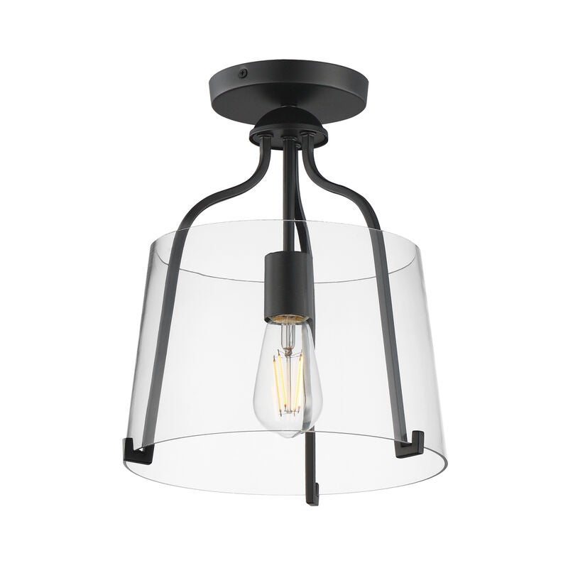 Bellmore 11 Inch Semi Flush Mount by Maxim Lighting