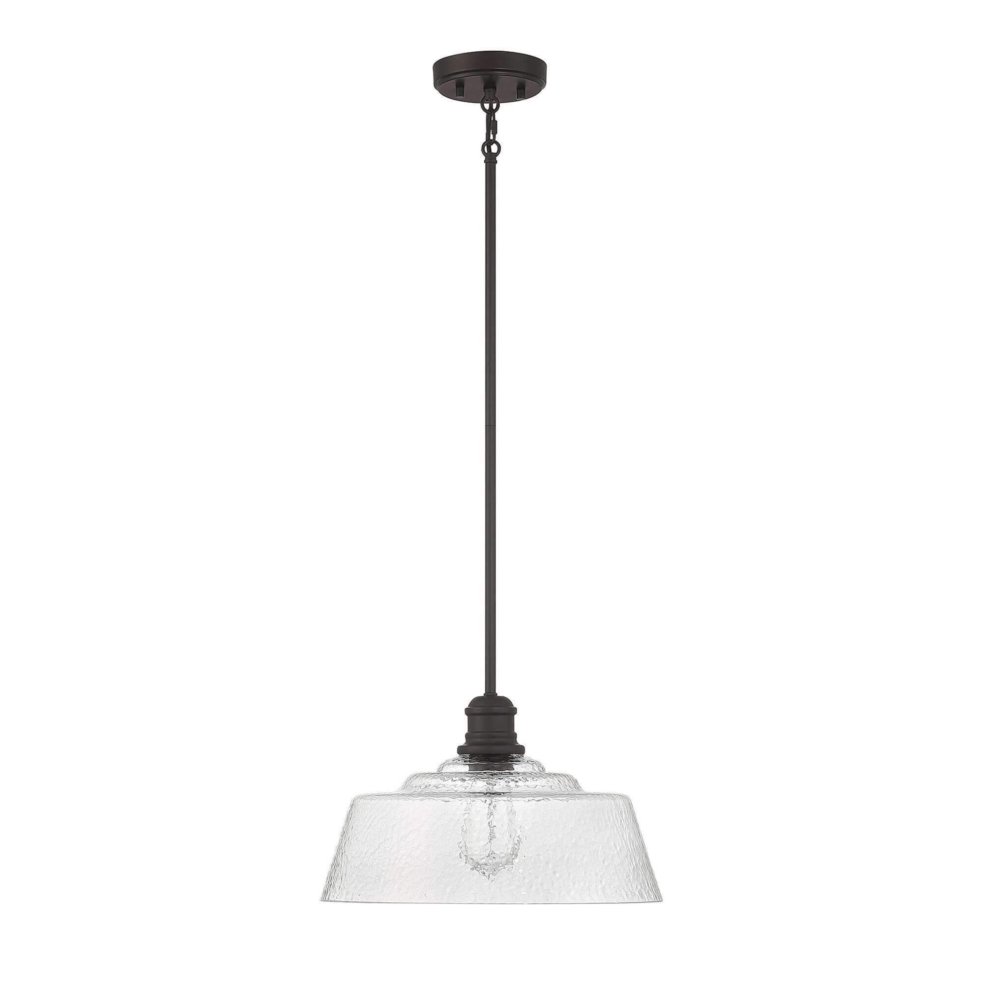 Shown in Oil Rubbed Bronze finish and Vintage glass