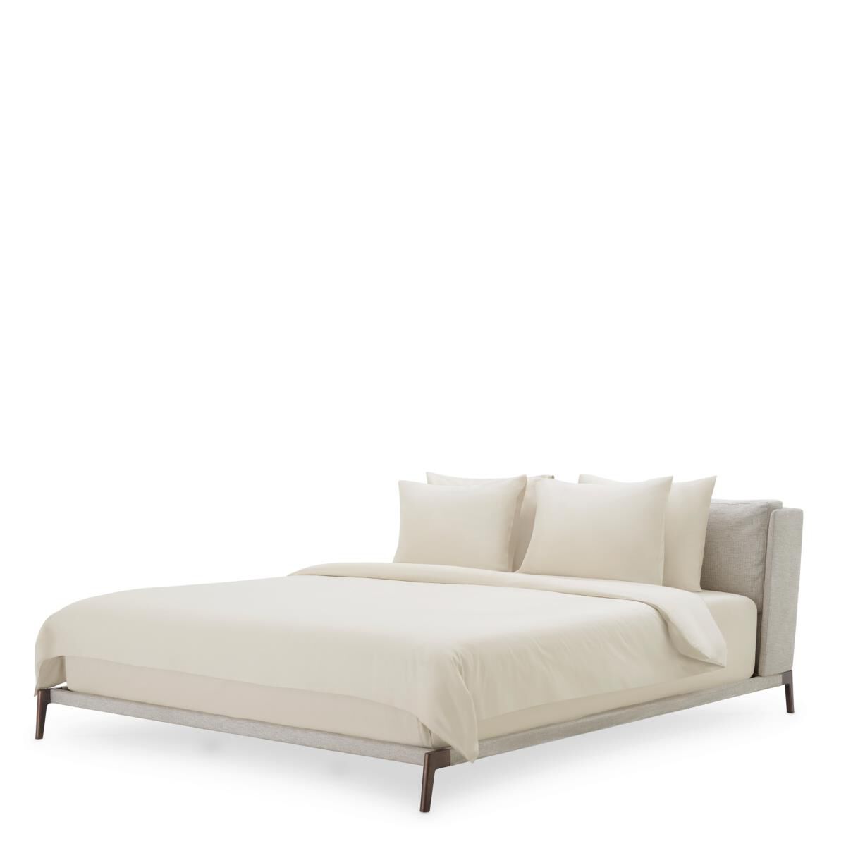 Shown in Durini Natural, Medium Bronze finish