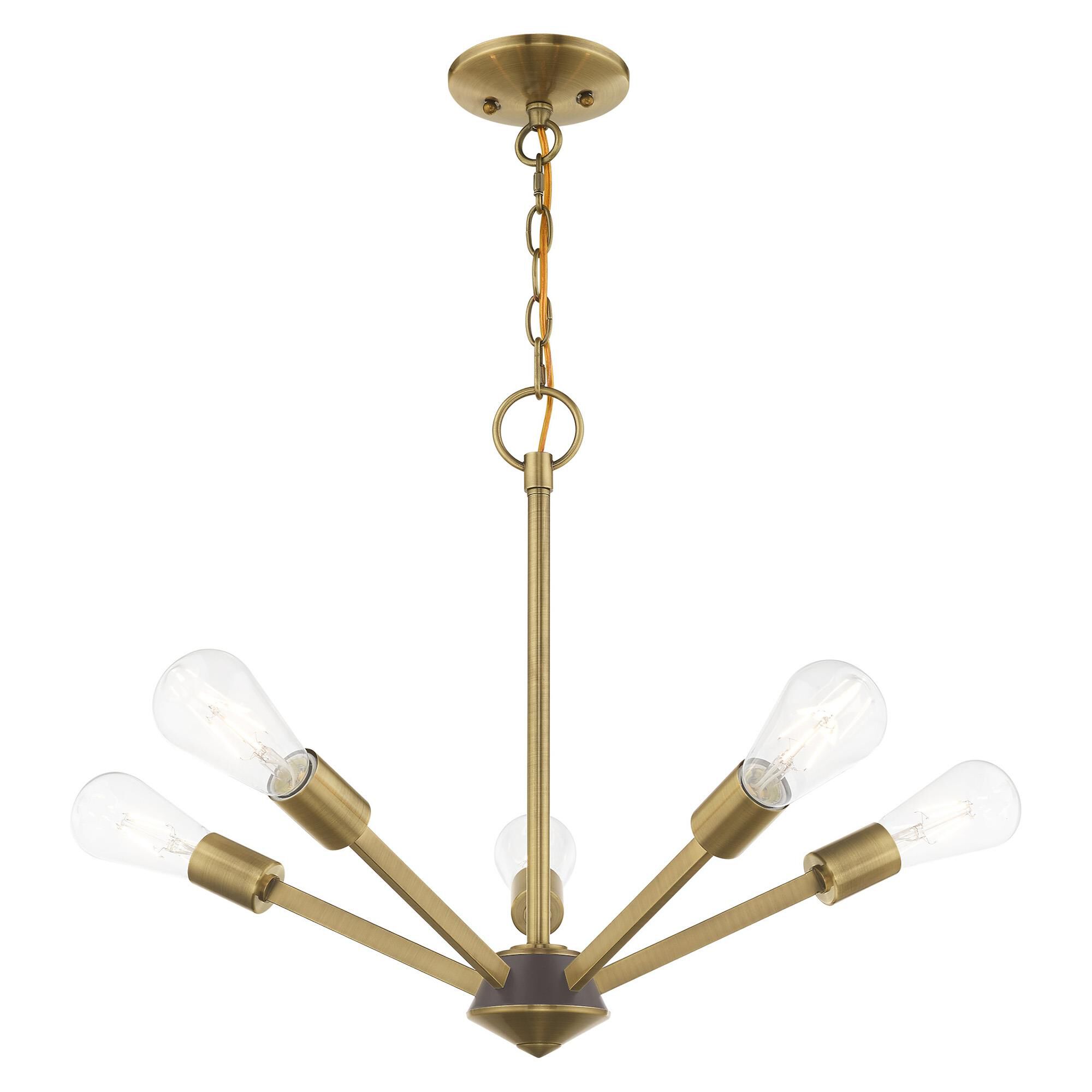 Shown in Antique Brass finish