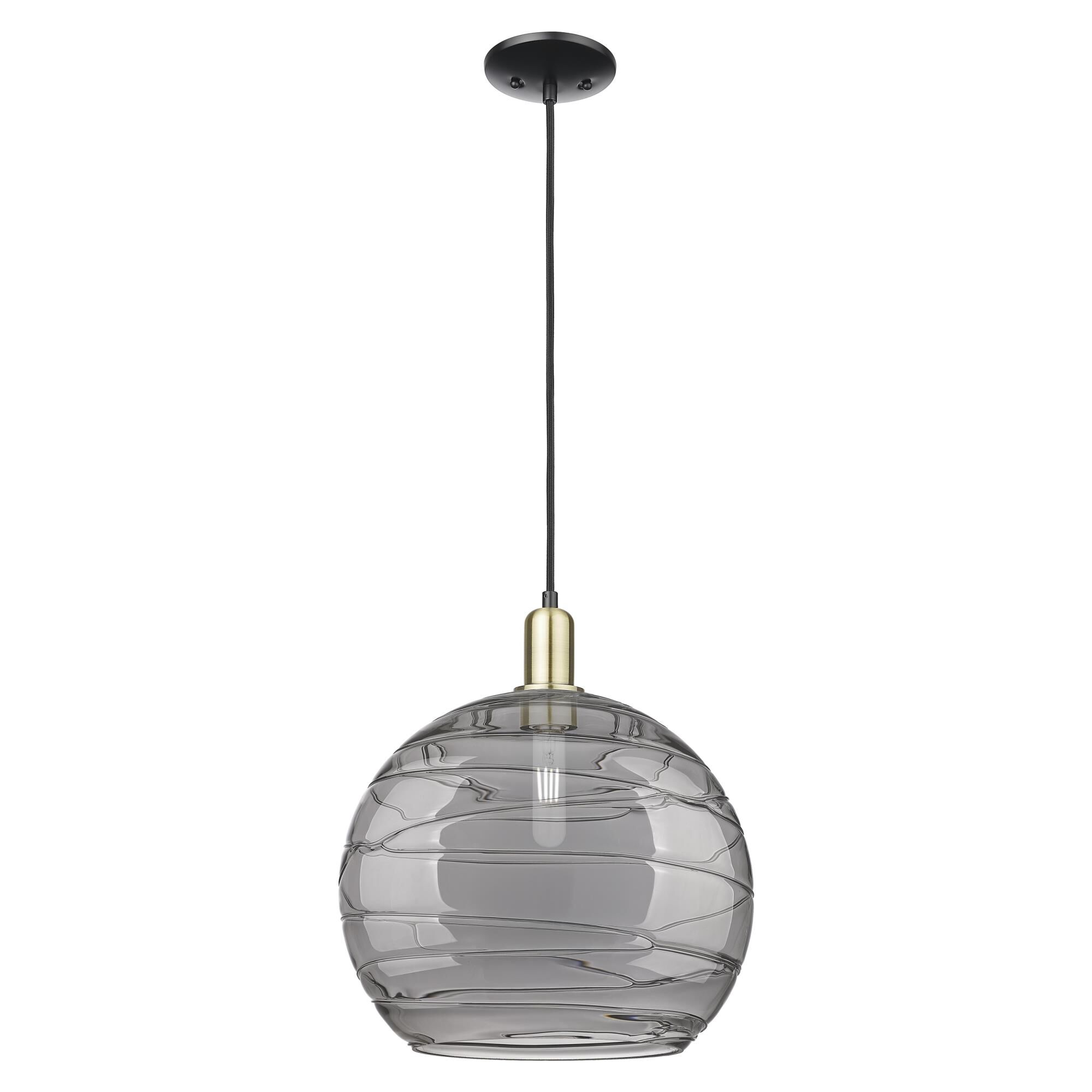 Bruno Marashlian Athens Deco Swirl 14 Inch Large Pendant by Innovations Lighting
