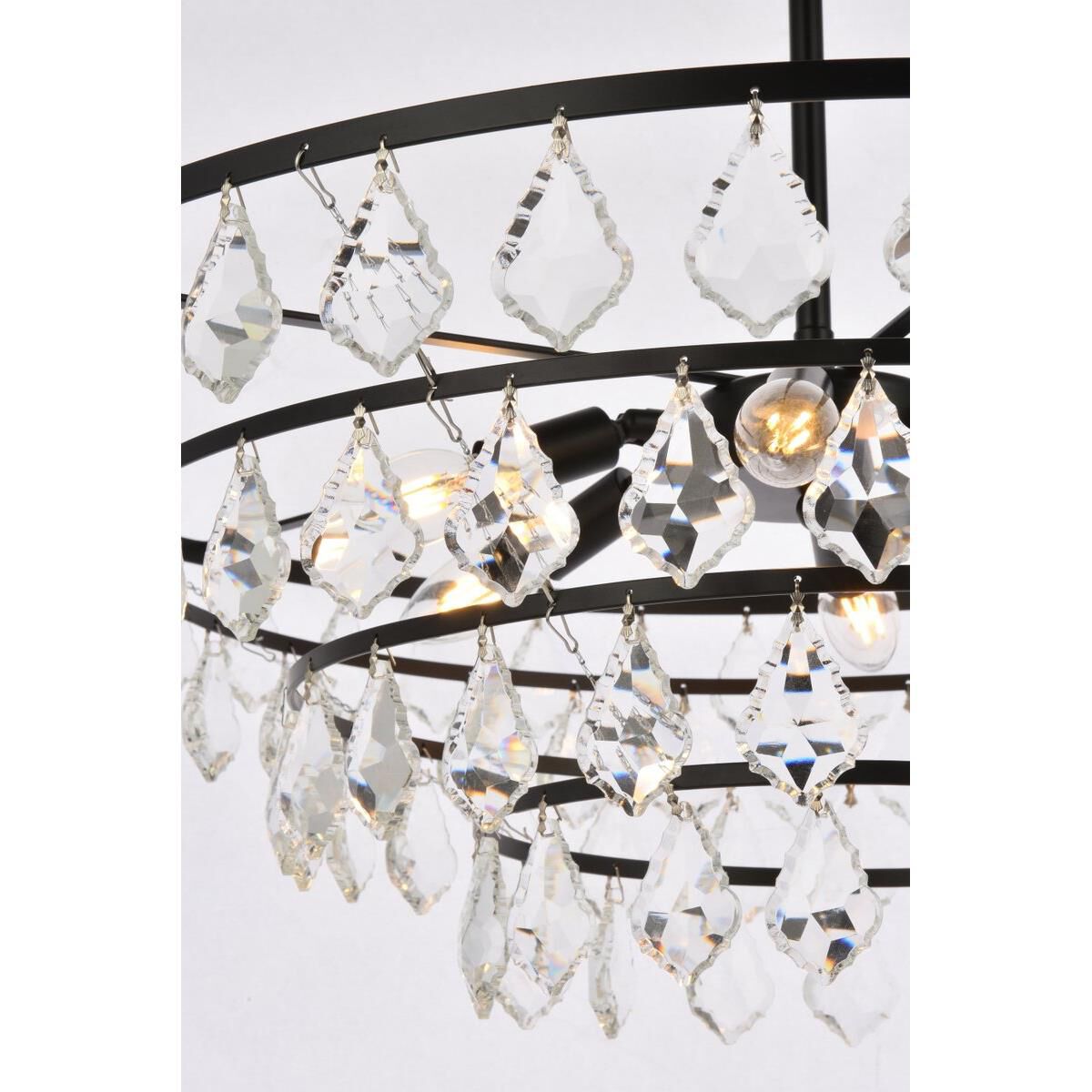 Ella 28 Inch Large Pendant by Elegant Lighting