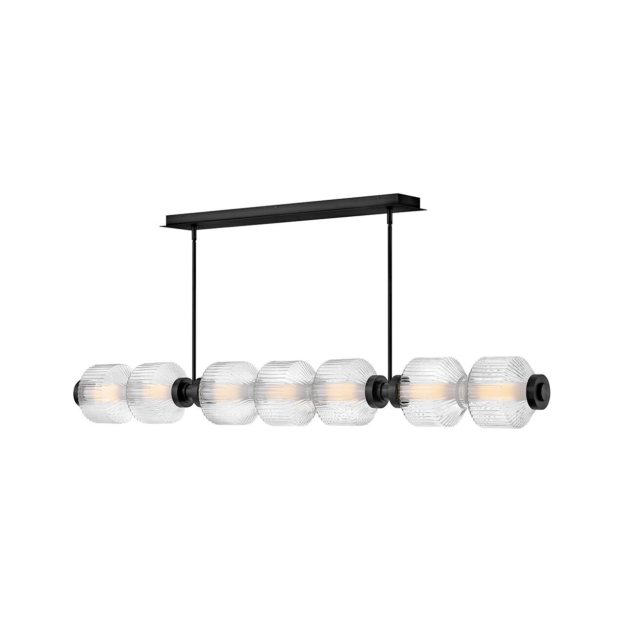 Reign 69 Inch Linear Suspension Light by Fredrick Ramond