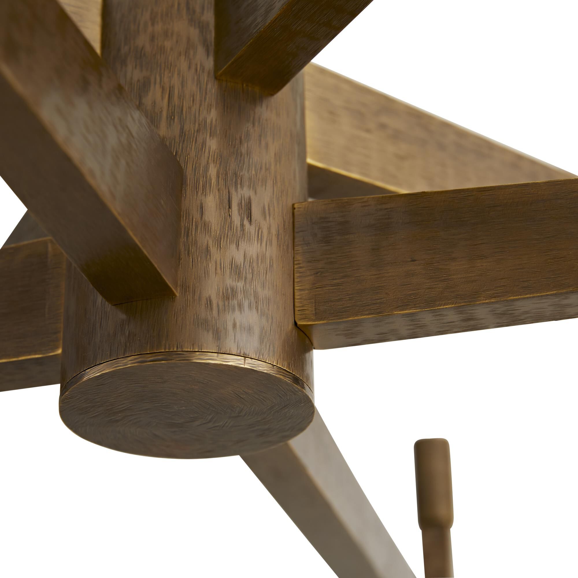 Shown in Antique Brass finish and 0 shade