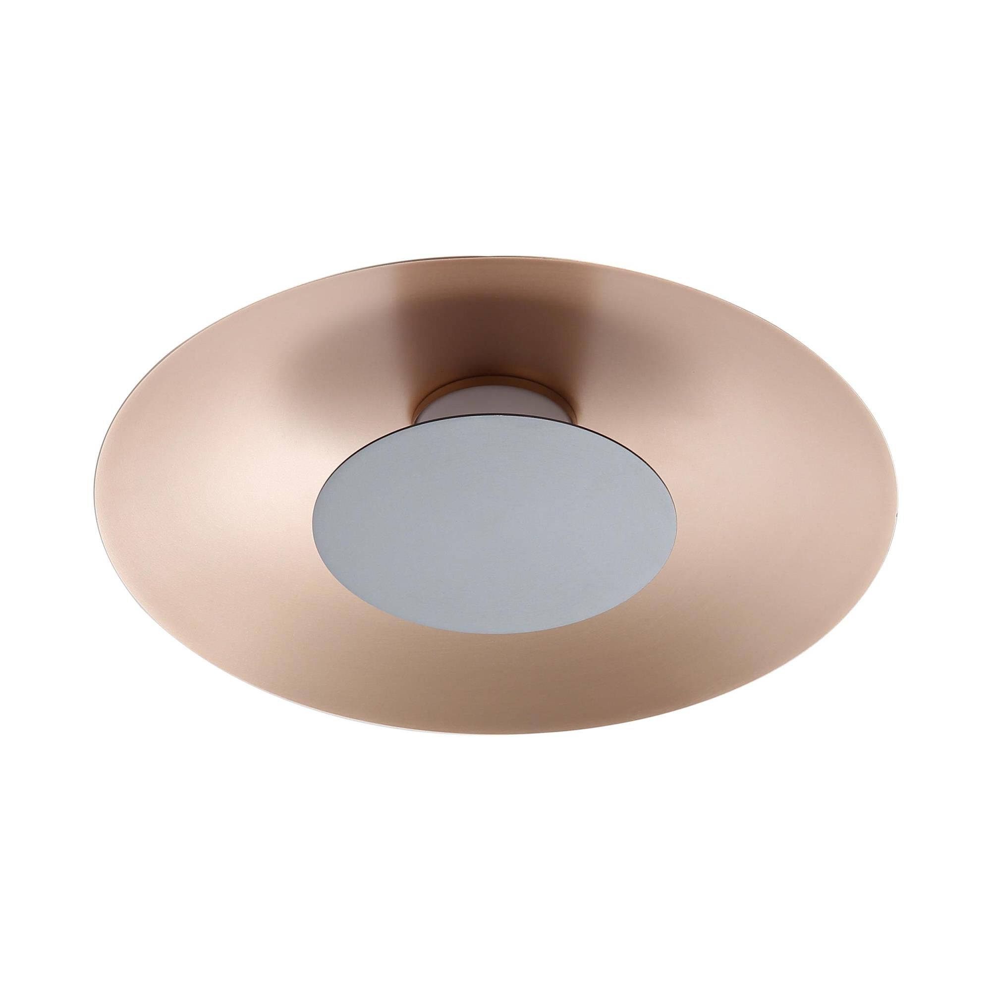 Shown in French Gold finish and Graphite shade