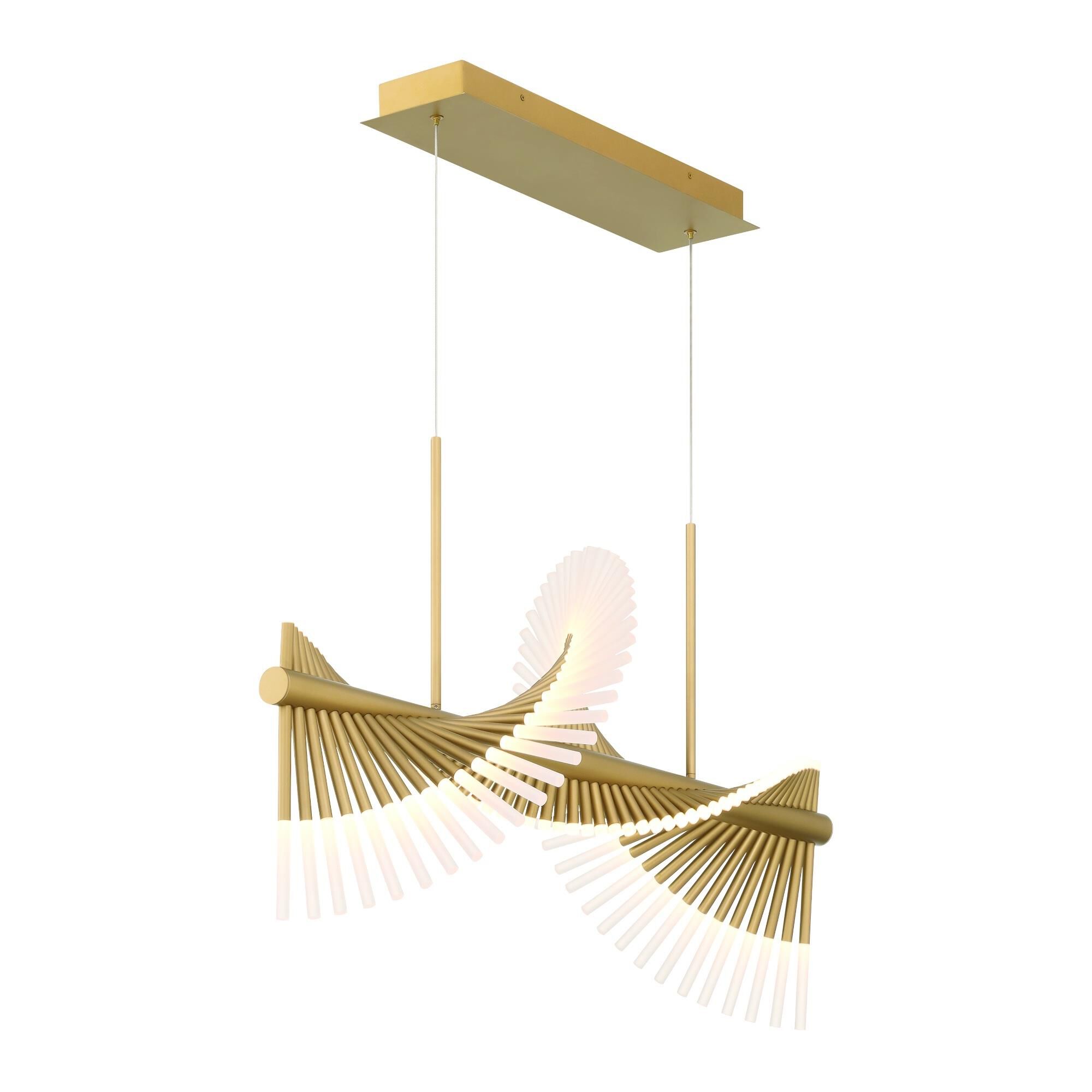 Shown in Gold finish and Acrylic glass