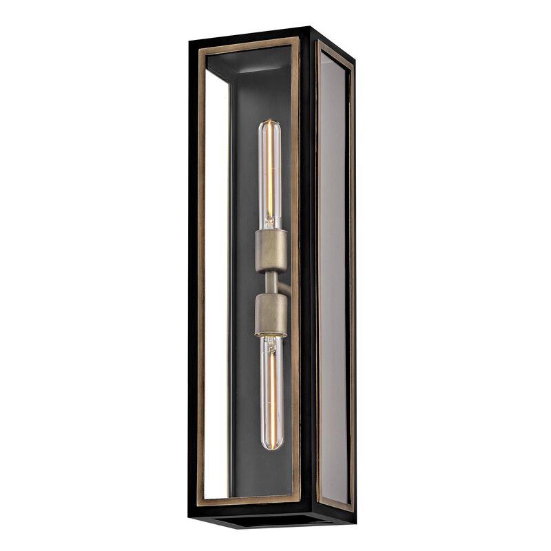 Shaw 24 Inch Tall 2 Light Outdoor Wall Light by Hinkley Lighting