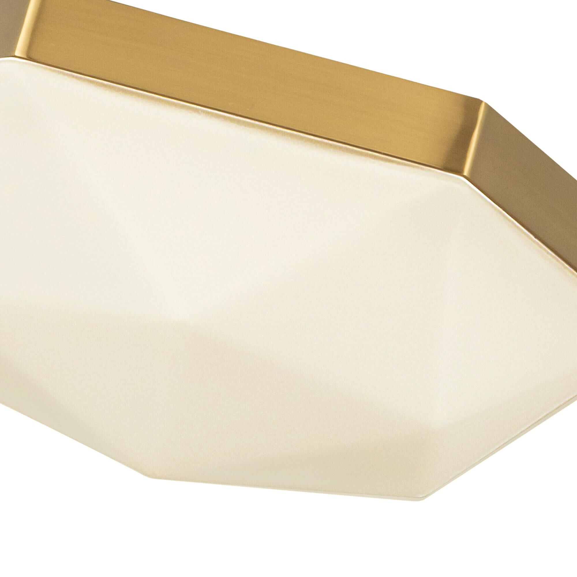Krysta 10 Inch 2 Light Flush Mount,