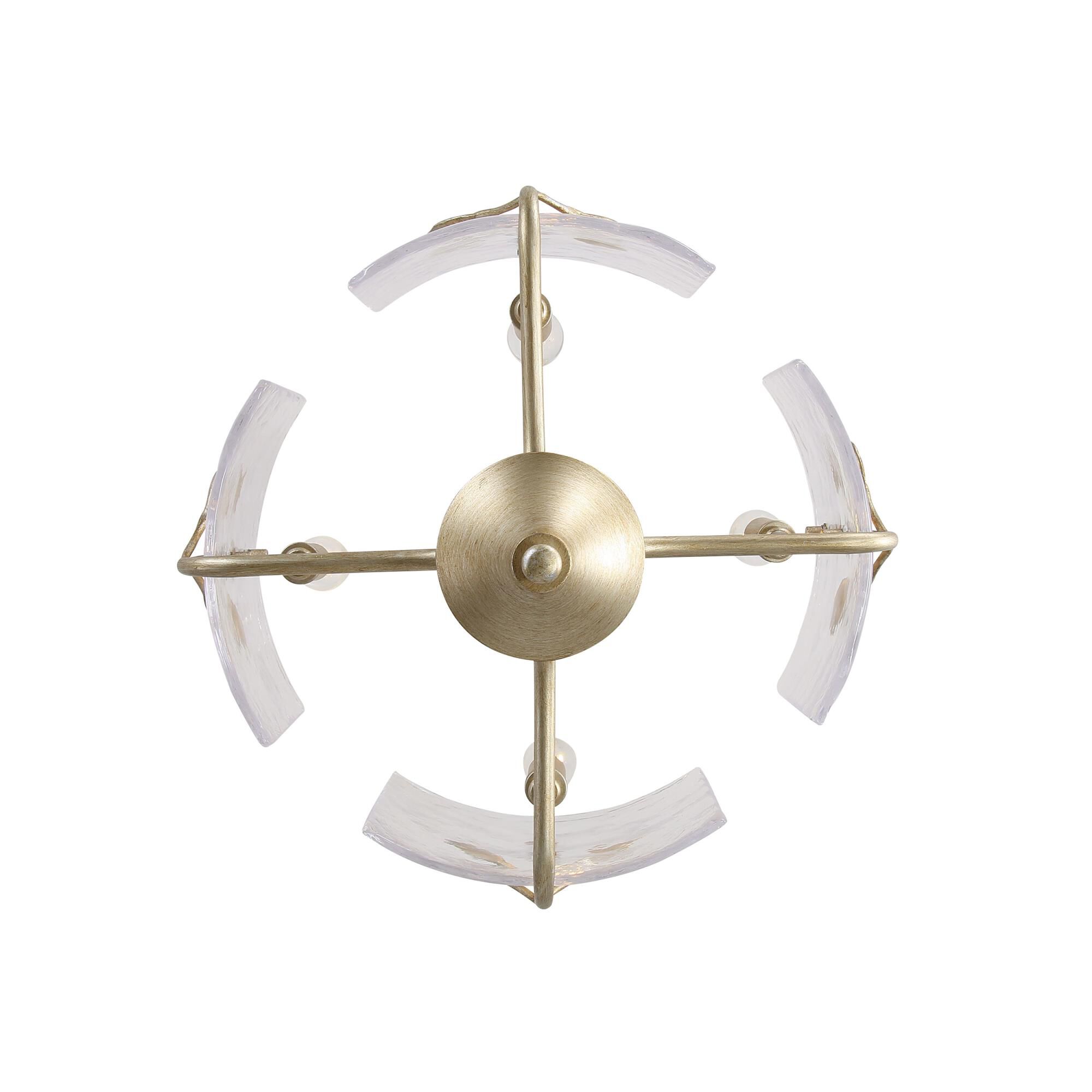 Boem 16 Inch Semi Flush Mount by Golden Lighting