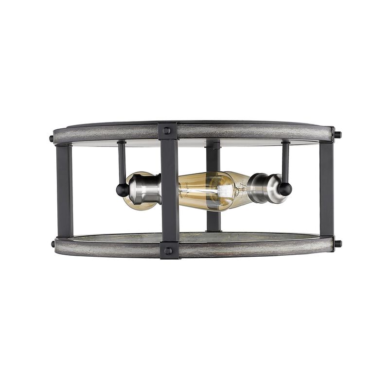 Kirkland 16 Inch 3 Light Flush Mount by Z-Lite