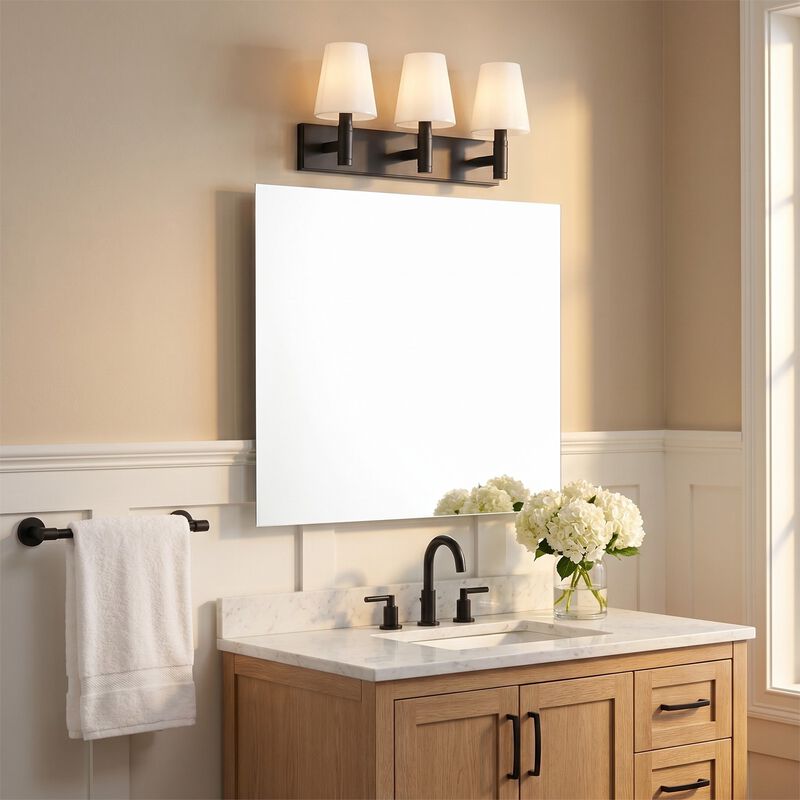 Thomas O'Brien Beckham Classic 21 Inch 3 Light Bath Vanity Light by Visual Comfort Studio