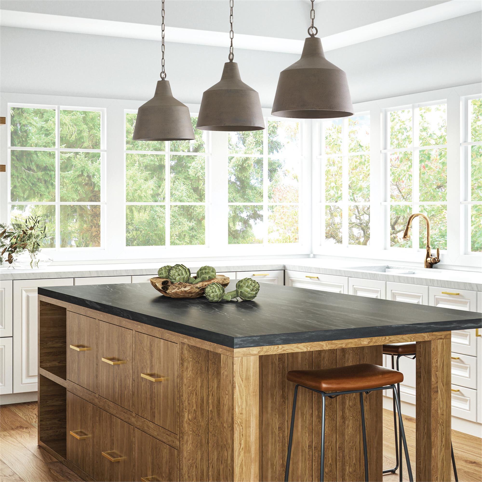 Shown in Clay finish
