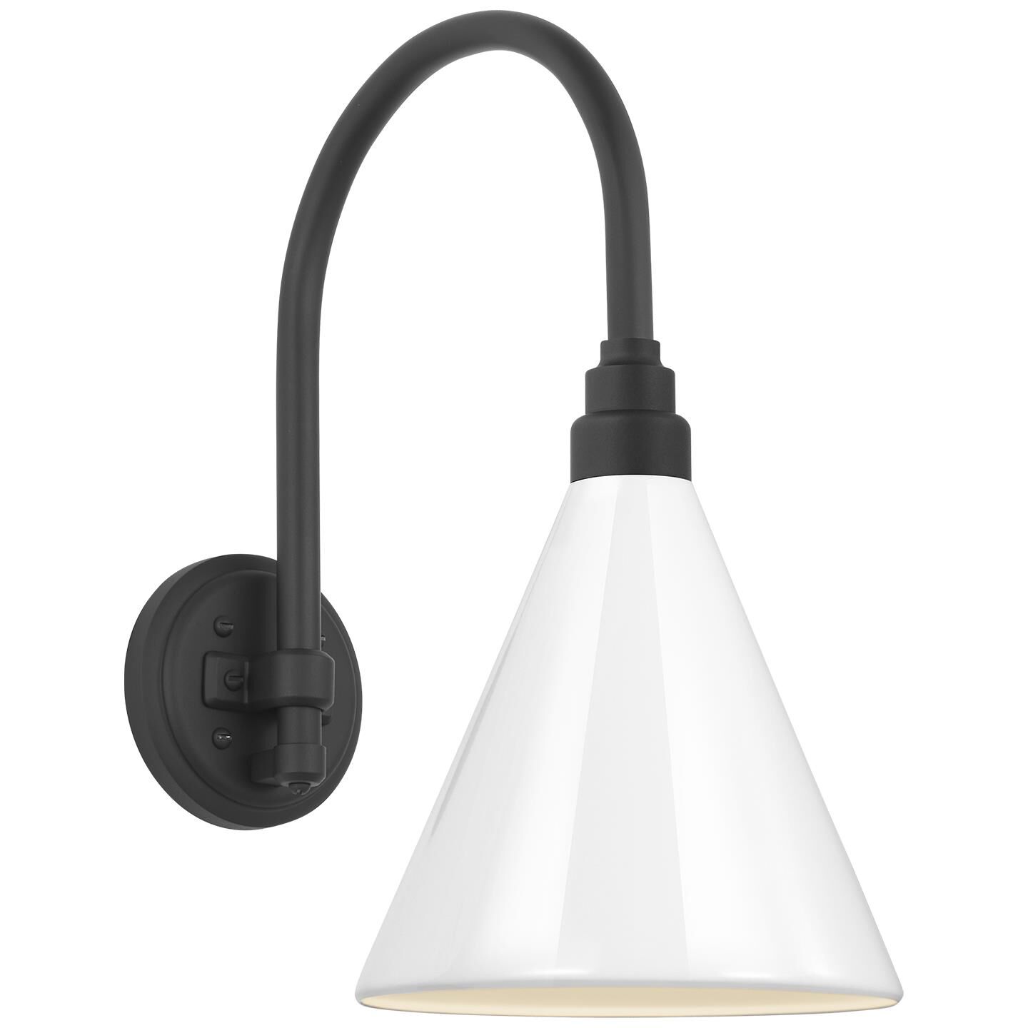 Thomas O'Brien Academy Barn Light 18 Inch Outdoor Wall Light by Visual Comfort Signature Collection