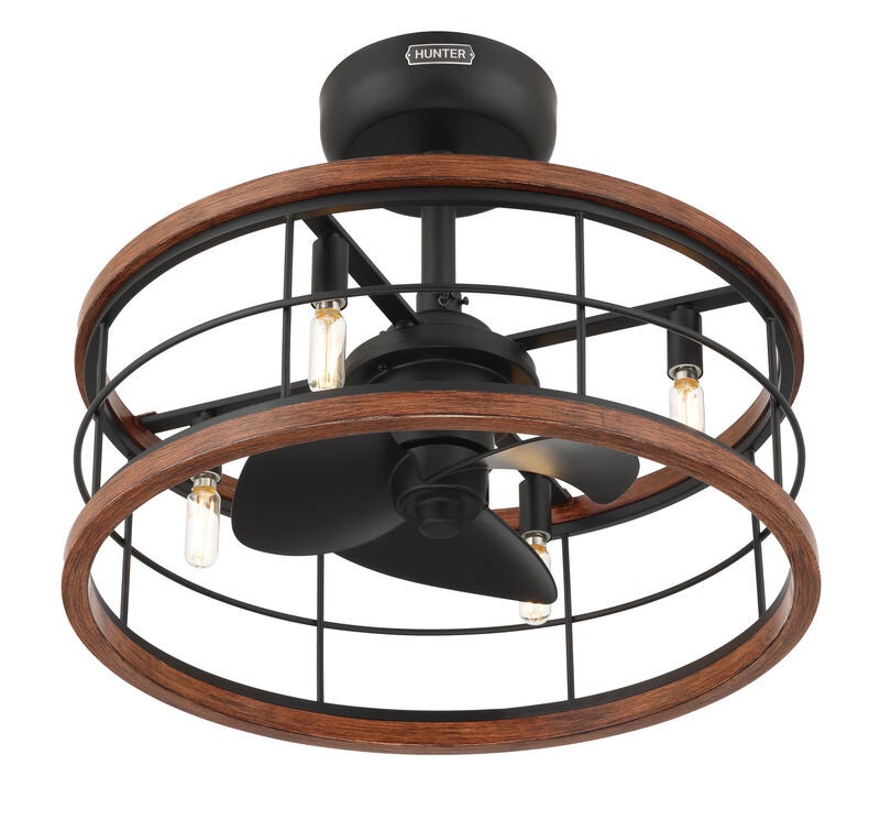 Haven 22 Inch Chandelier Ceiling Fan with Light Kit by Hunter Fan