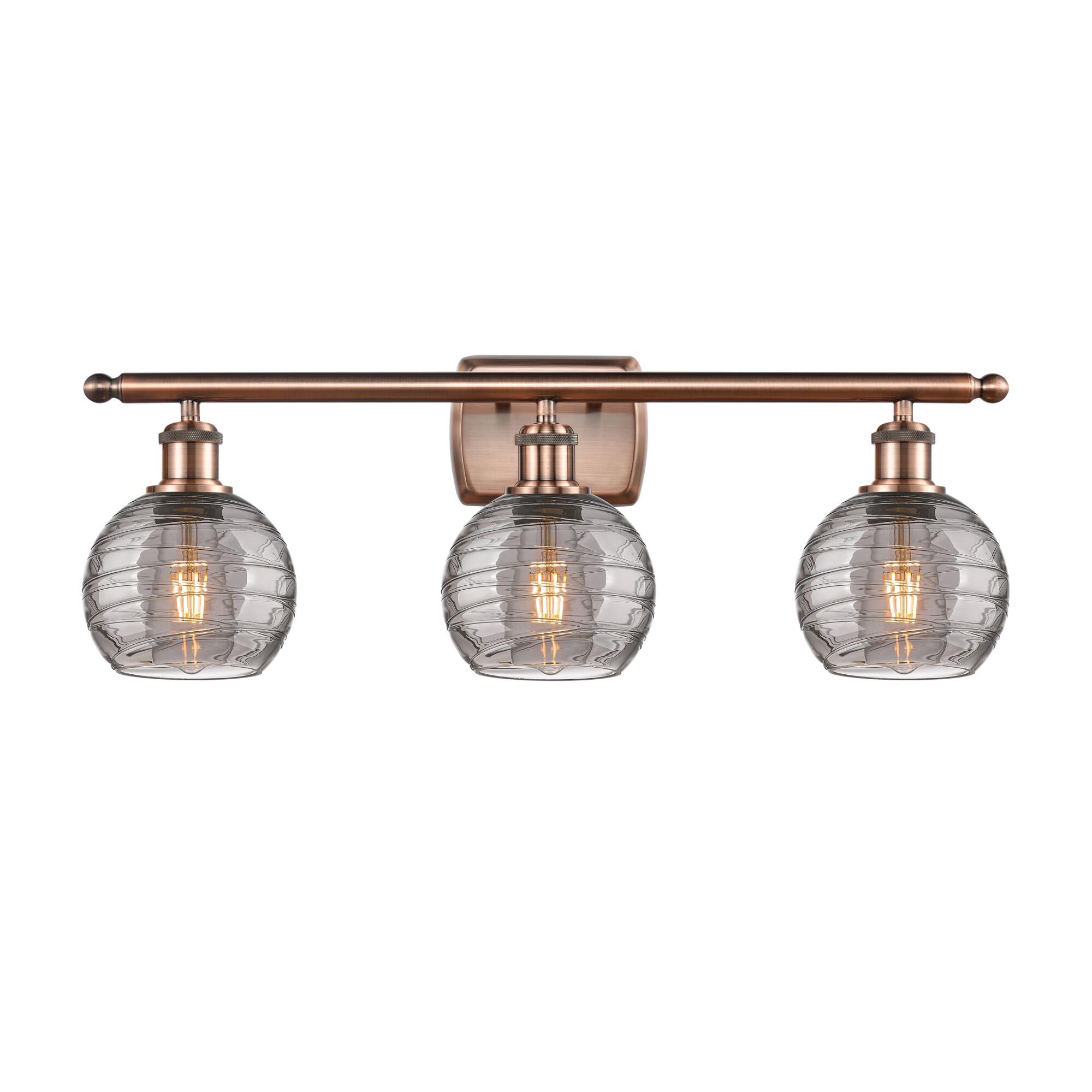 Bruno Marashlian Athens Deco Swirl 26 Inch Bath Vanity Light by Innovations Lighting