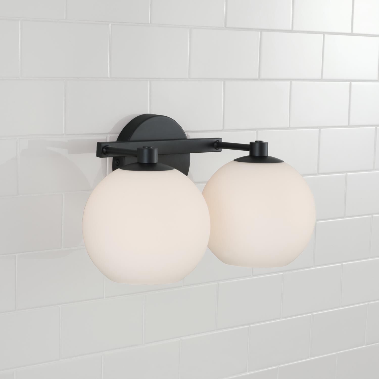 Ansley 14.75 Inch 2 Light Bath Vanity Light by Homeplace by Capital Lighting Fixture Company