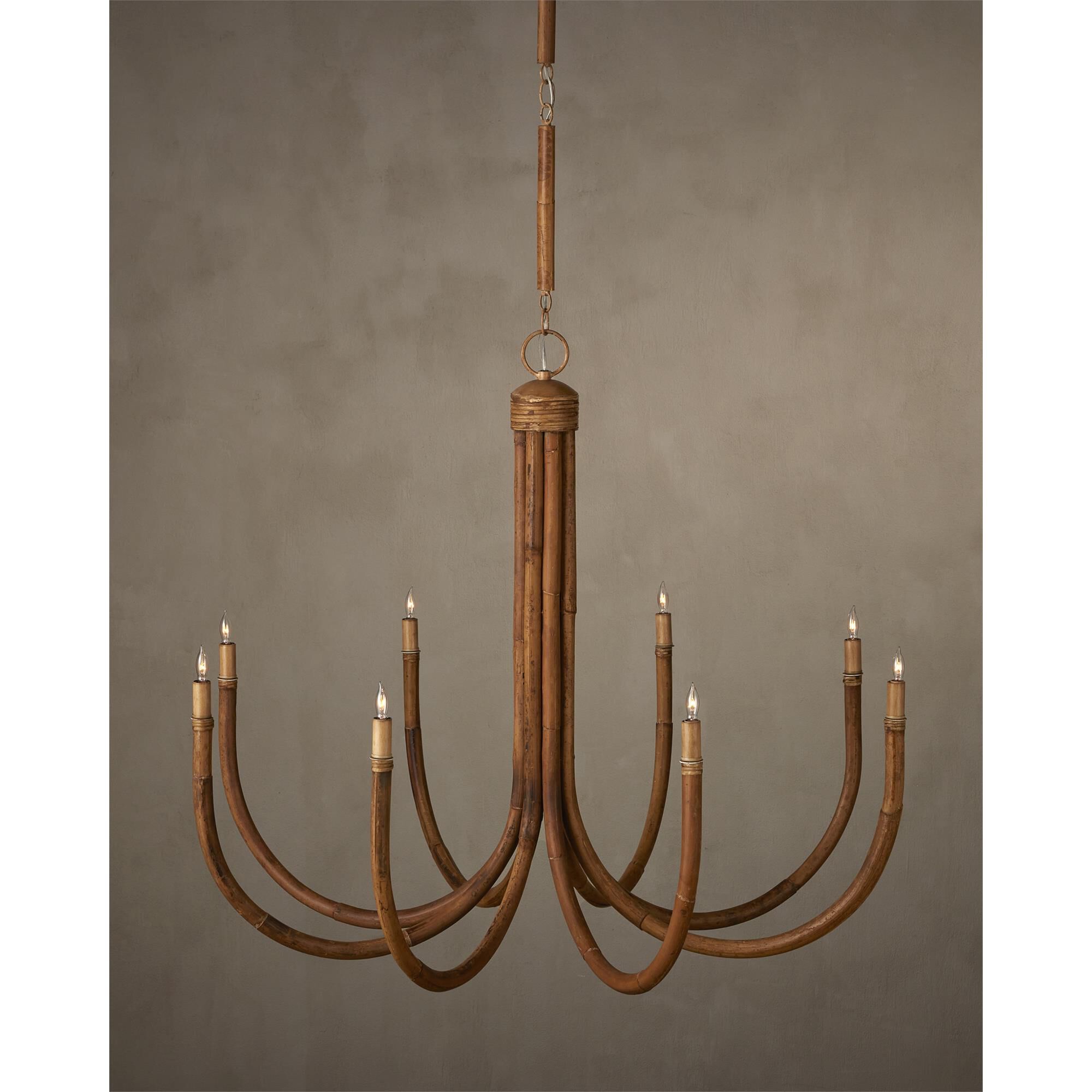 Samsara 42 Inch 8 Light Chandelier,