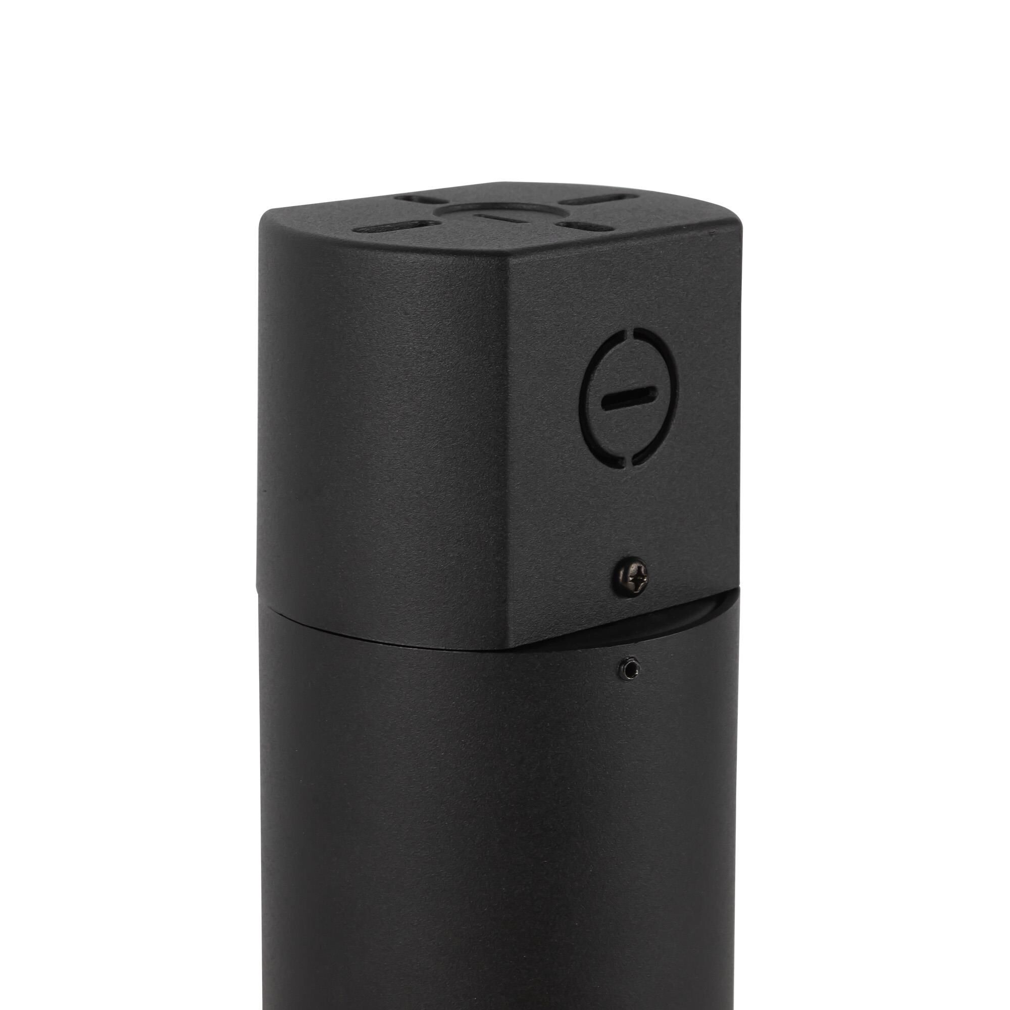 Shown in Black finish and Clear glass