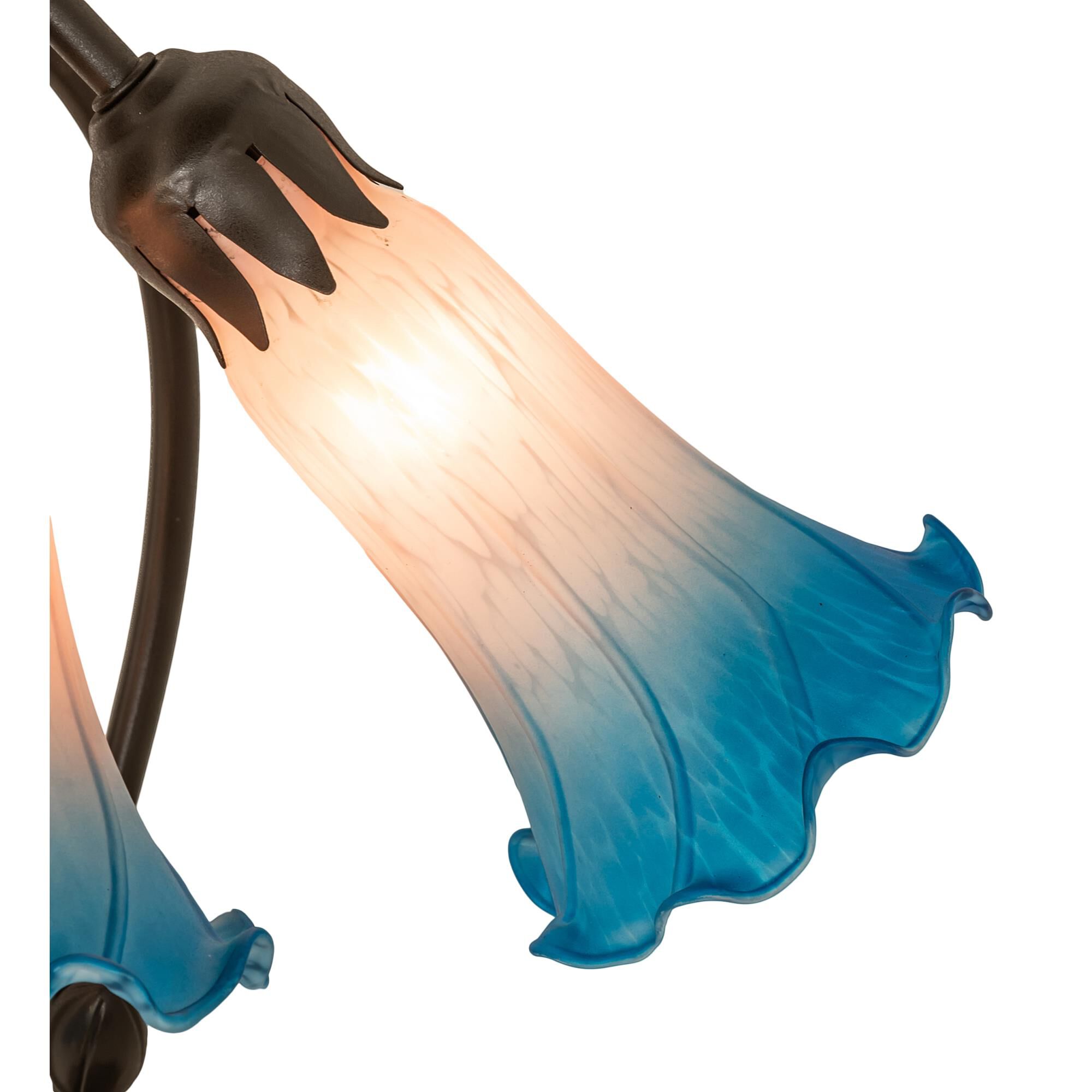 Pink and Blue 16 Inch Accent Lamp by Meyda Lighting