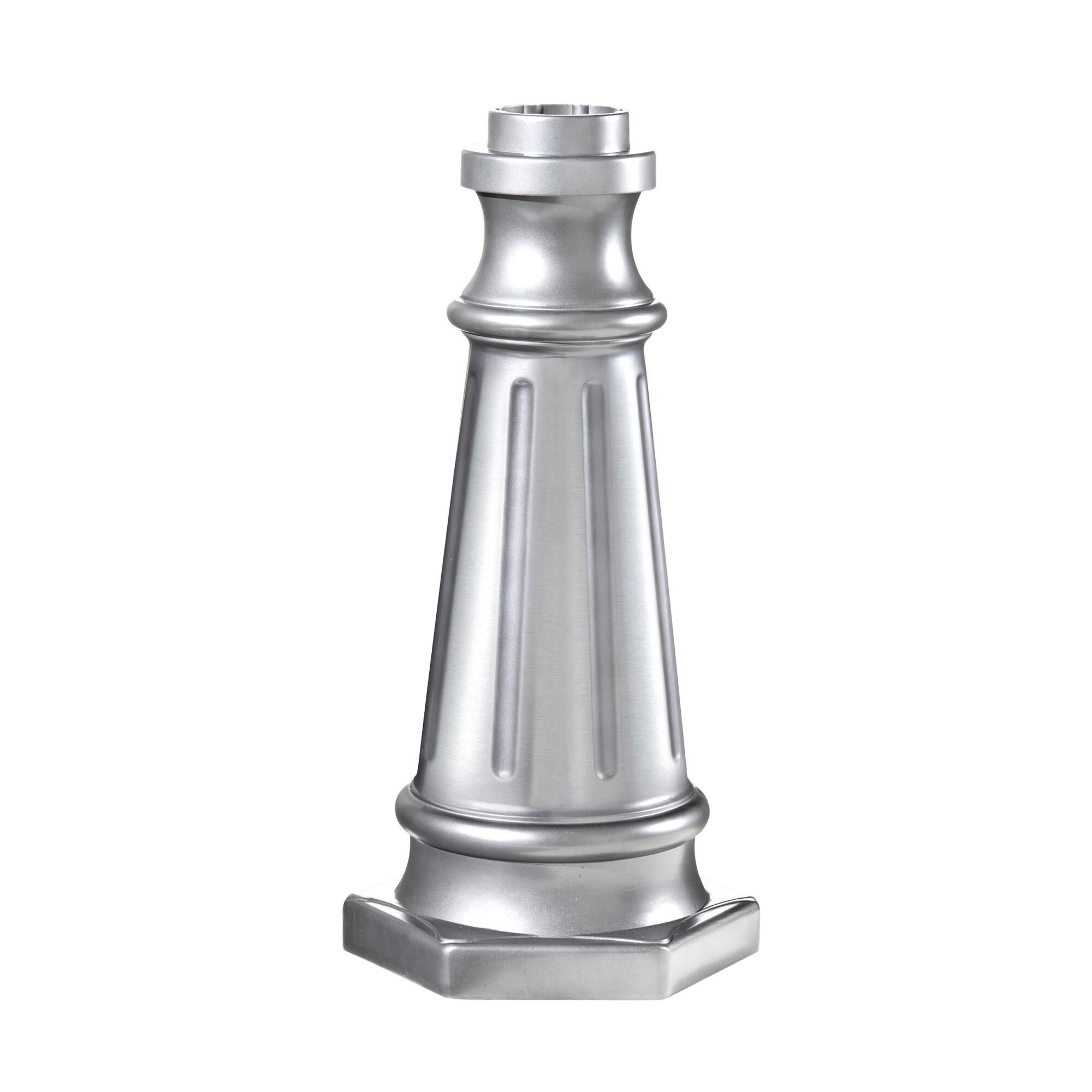 Shown in Brushed Aluminum finish