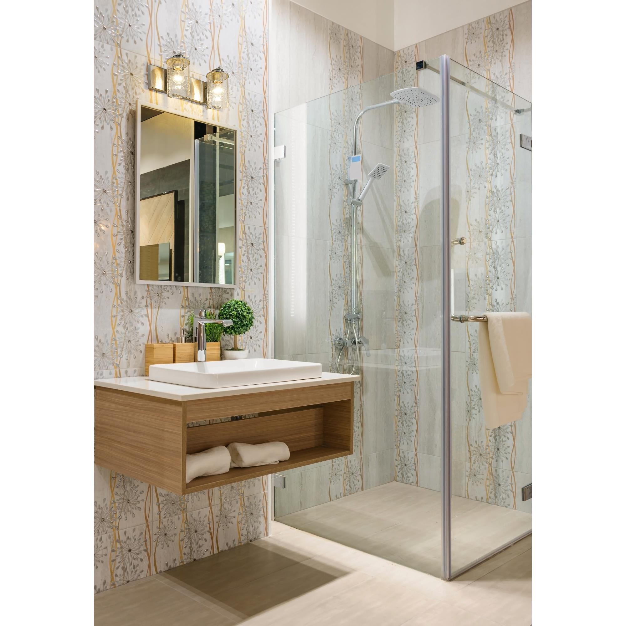 Shown in Brushed Nickel finish