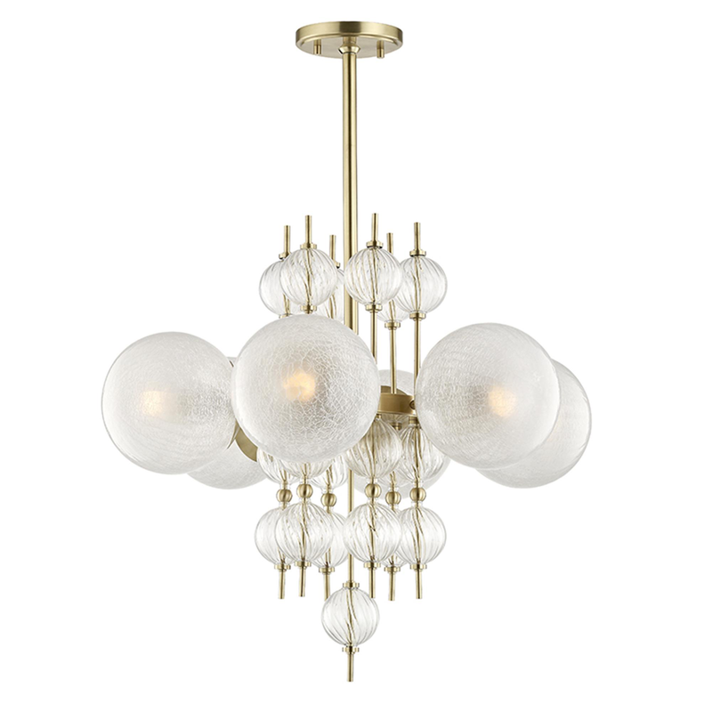 Calypso 27 Inch Chandelier by Hudson Valley Lighting